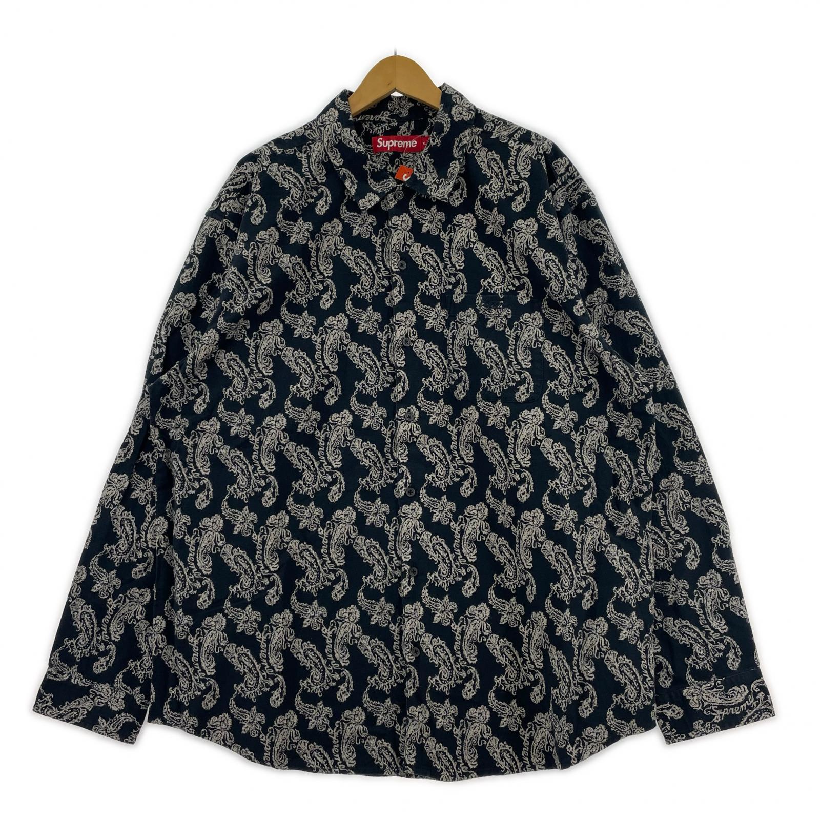 長袖シャツ 24AW Paisley Flannel Shirt