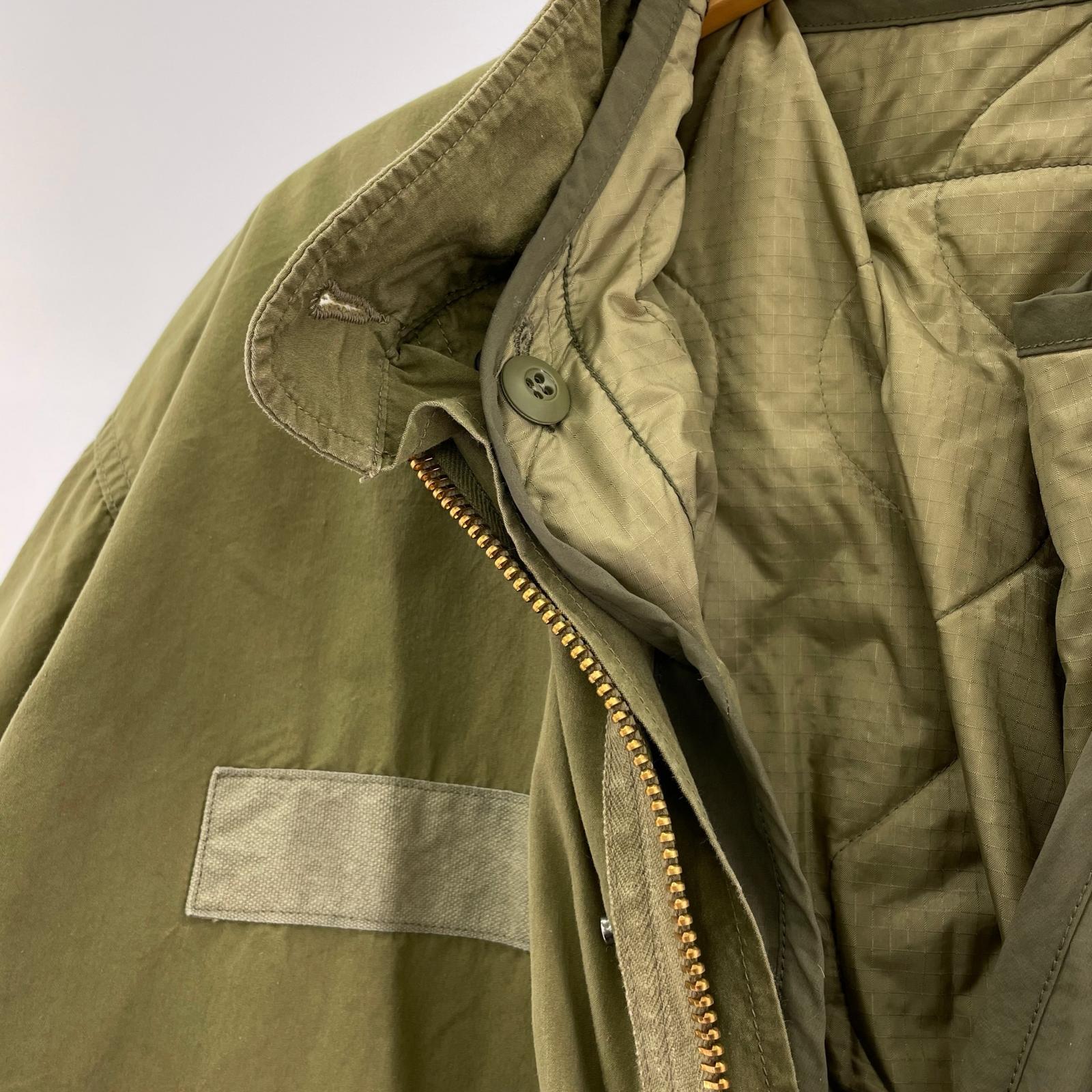 ミリタリージャケット MSG&SONS/M-65 PARKA/ライナー付き/M/カーキ M