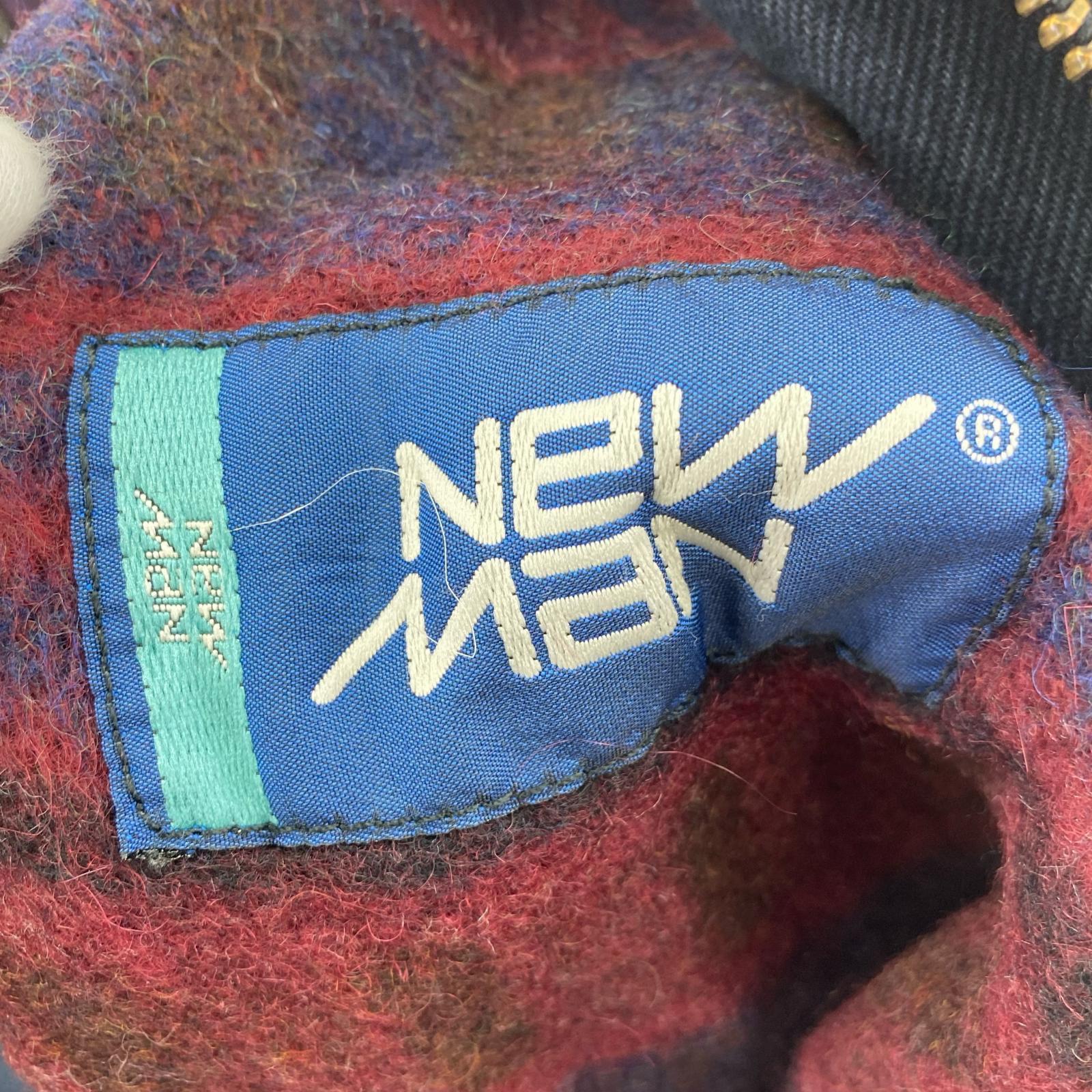 デニムジャケット 90s EURO NEW MAN デニムジャケット IND ブルー
