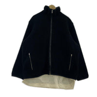 ジャケット 012/fleece jacket M ブラック