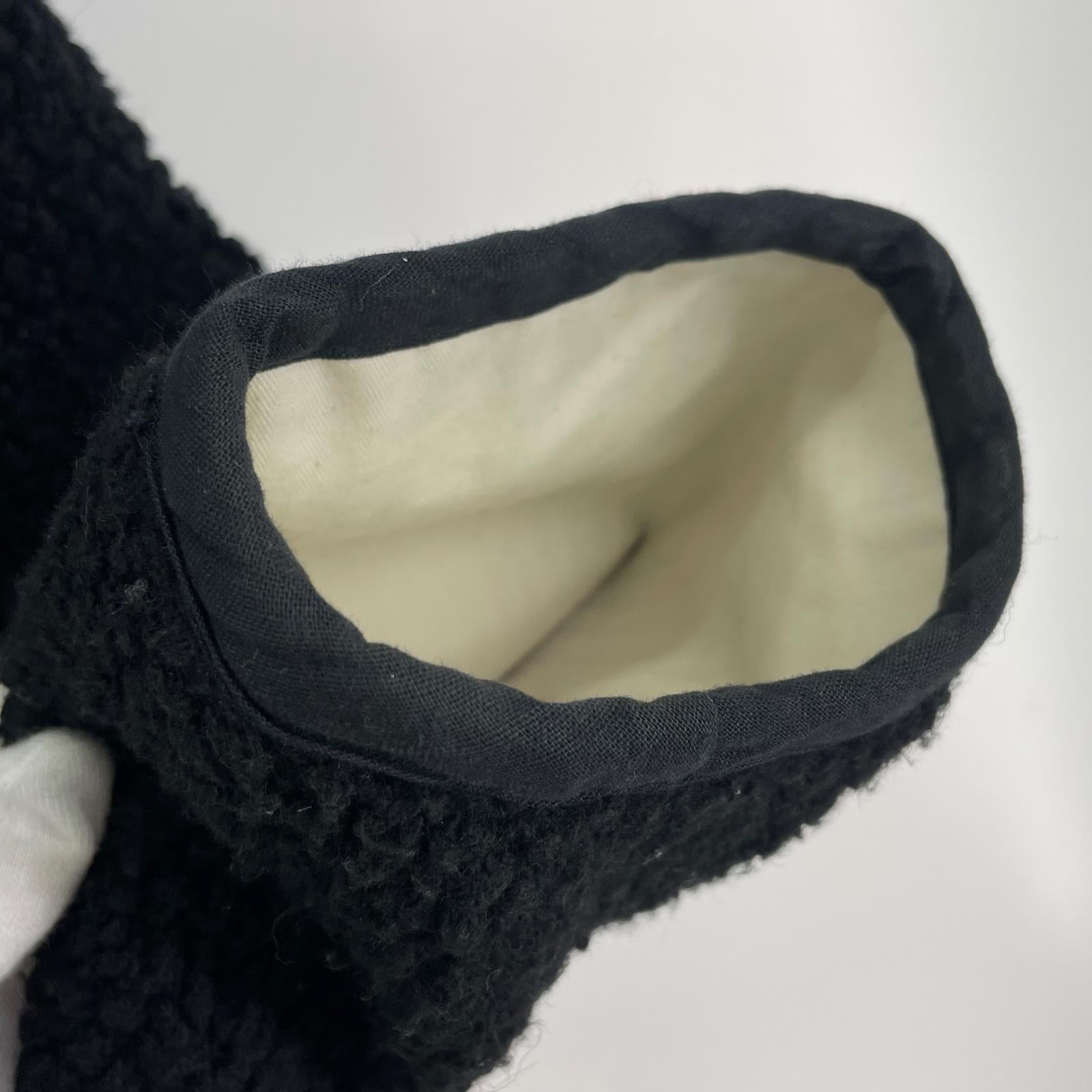 ジャケット 012/fleece jacket M ブラック