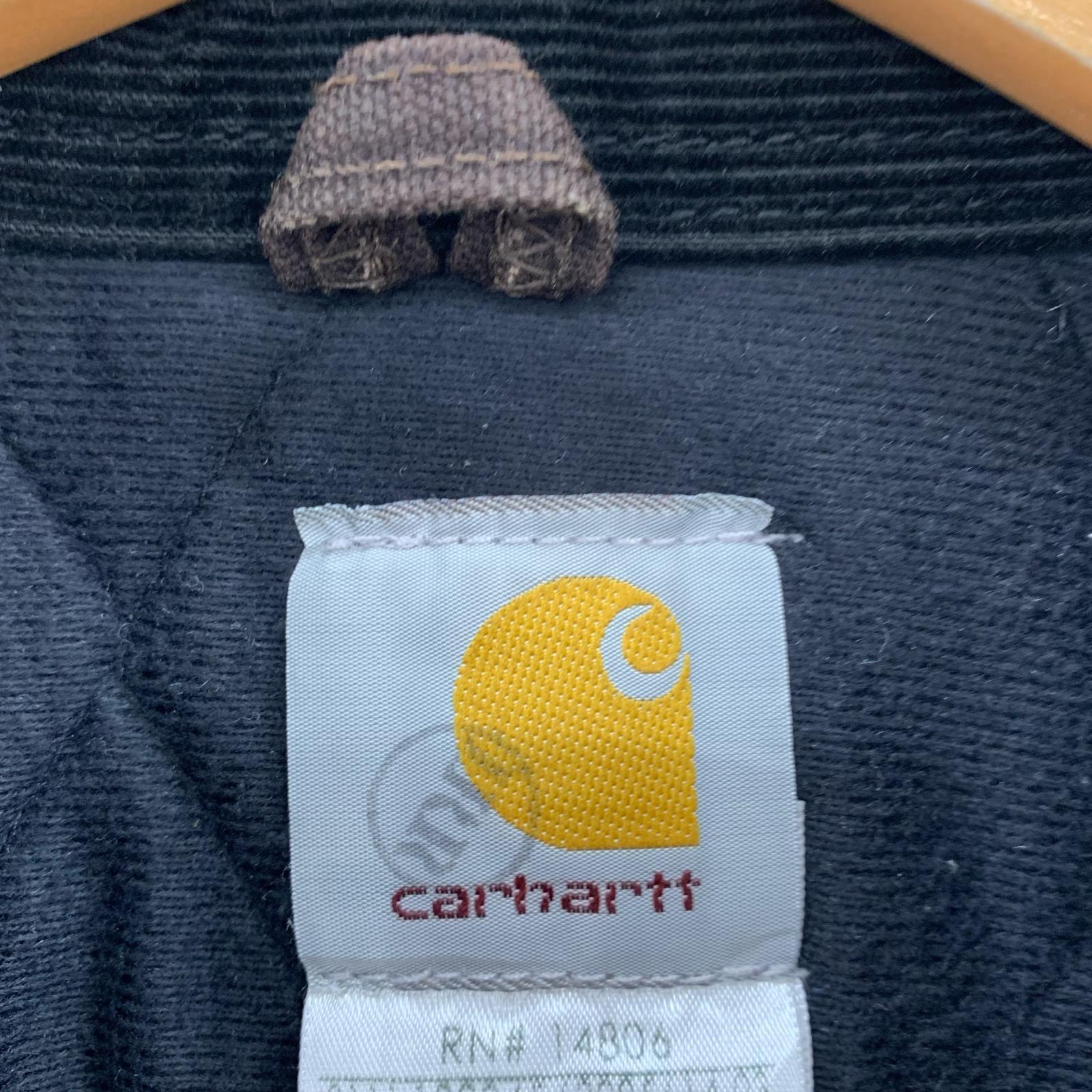 ジャケット Carhartt 00s 企業刺繍 サンタフェジャケット 2XL ブラウン ブラウン