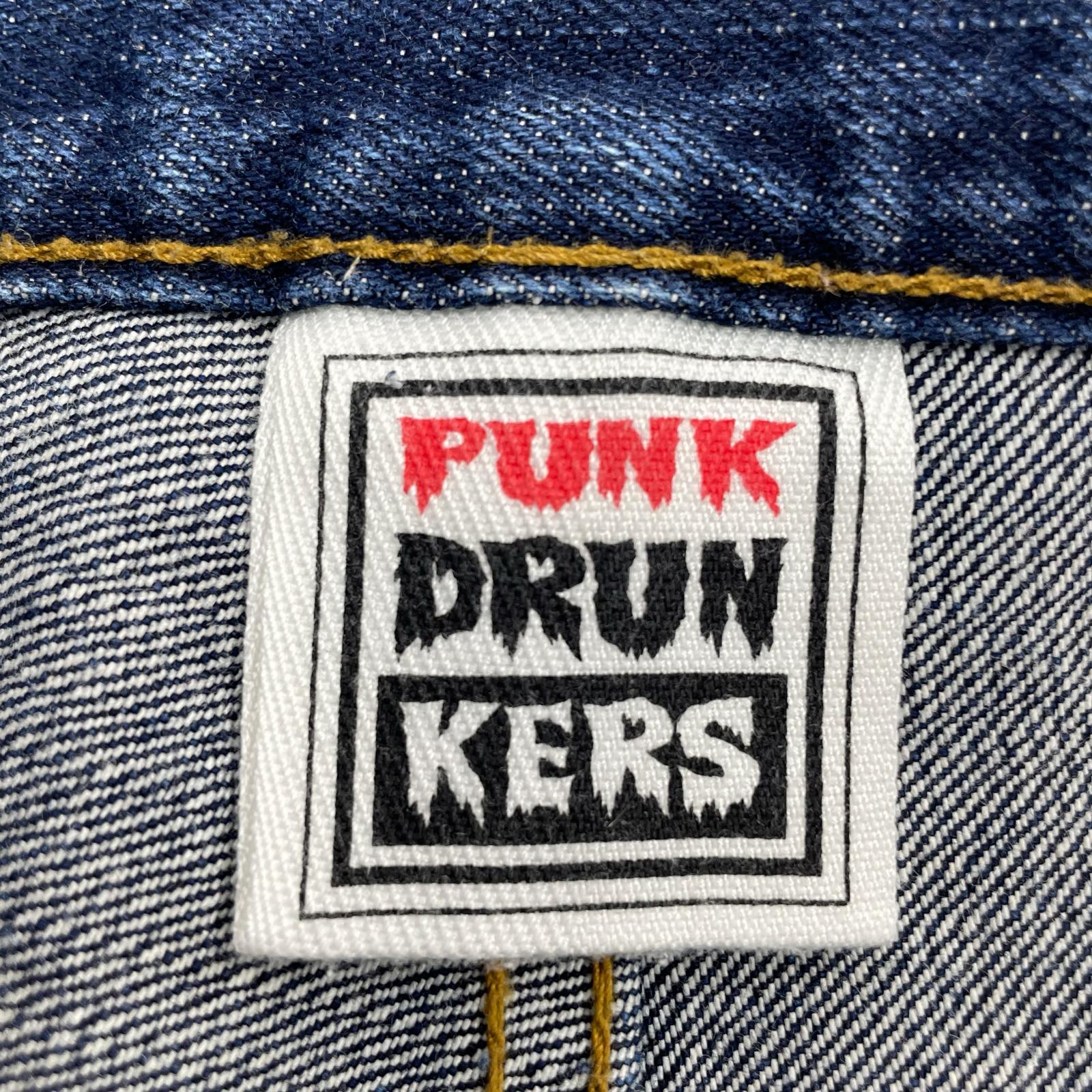 デニムパンツ PUNK DRUNKERS M ネイビー