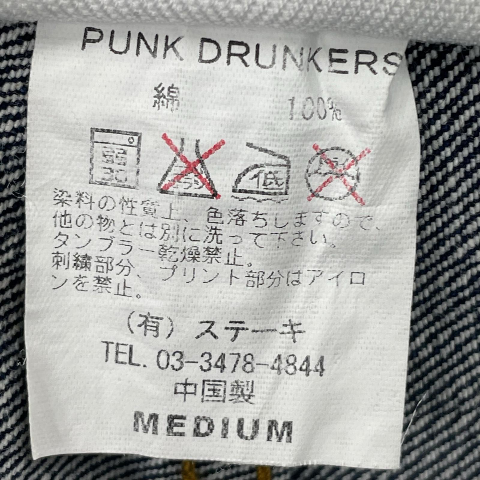 デニムパンツ PUNK DRUNKERS M ネイビー