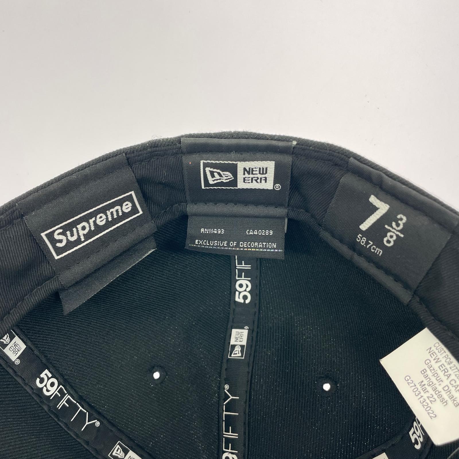 キャップ ×NEW ERA BOX LOGO CAP 黒 ブラック