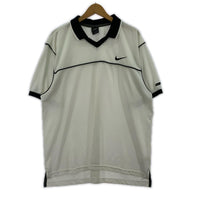 ポロシャツ AGASSI USA製 白(L) L ホワイト