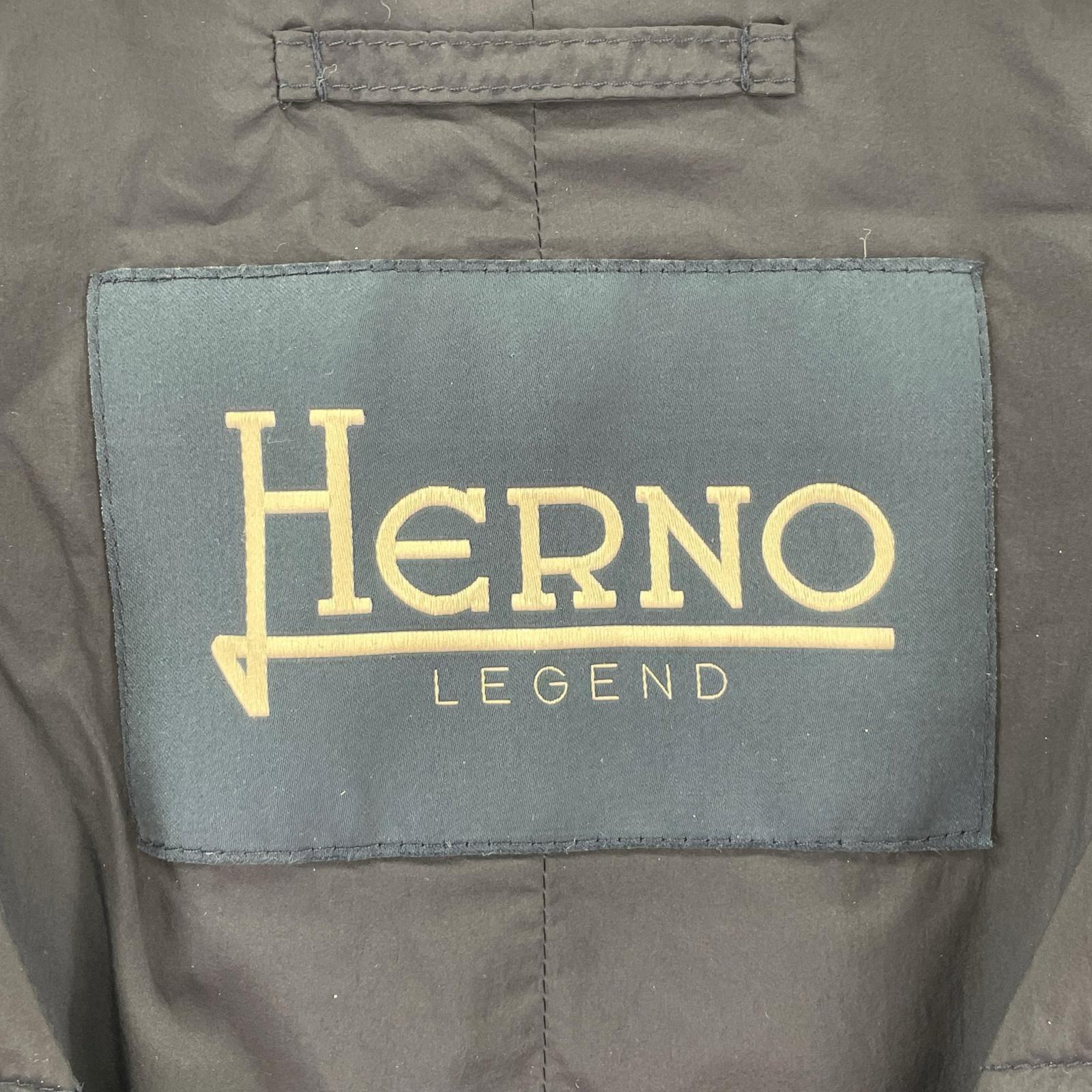 ダウンベスト HERNO ライトダウンジレ 50 ブラック