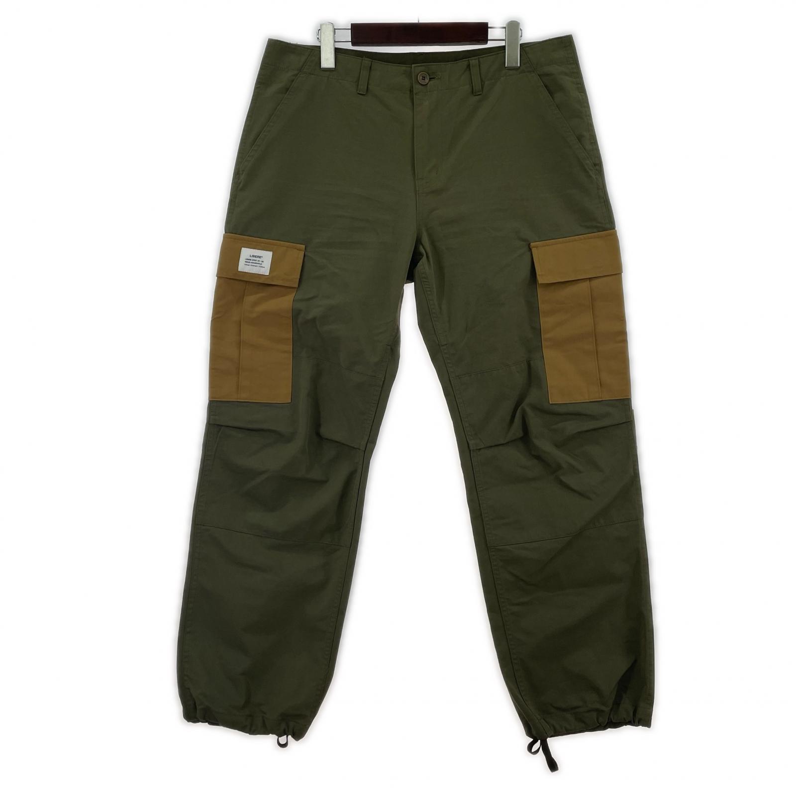 パンツ LIBERE カーゴパンツ カーキ