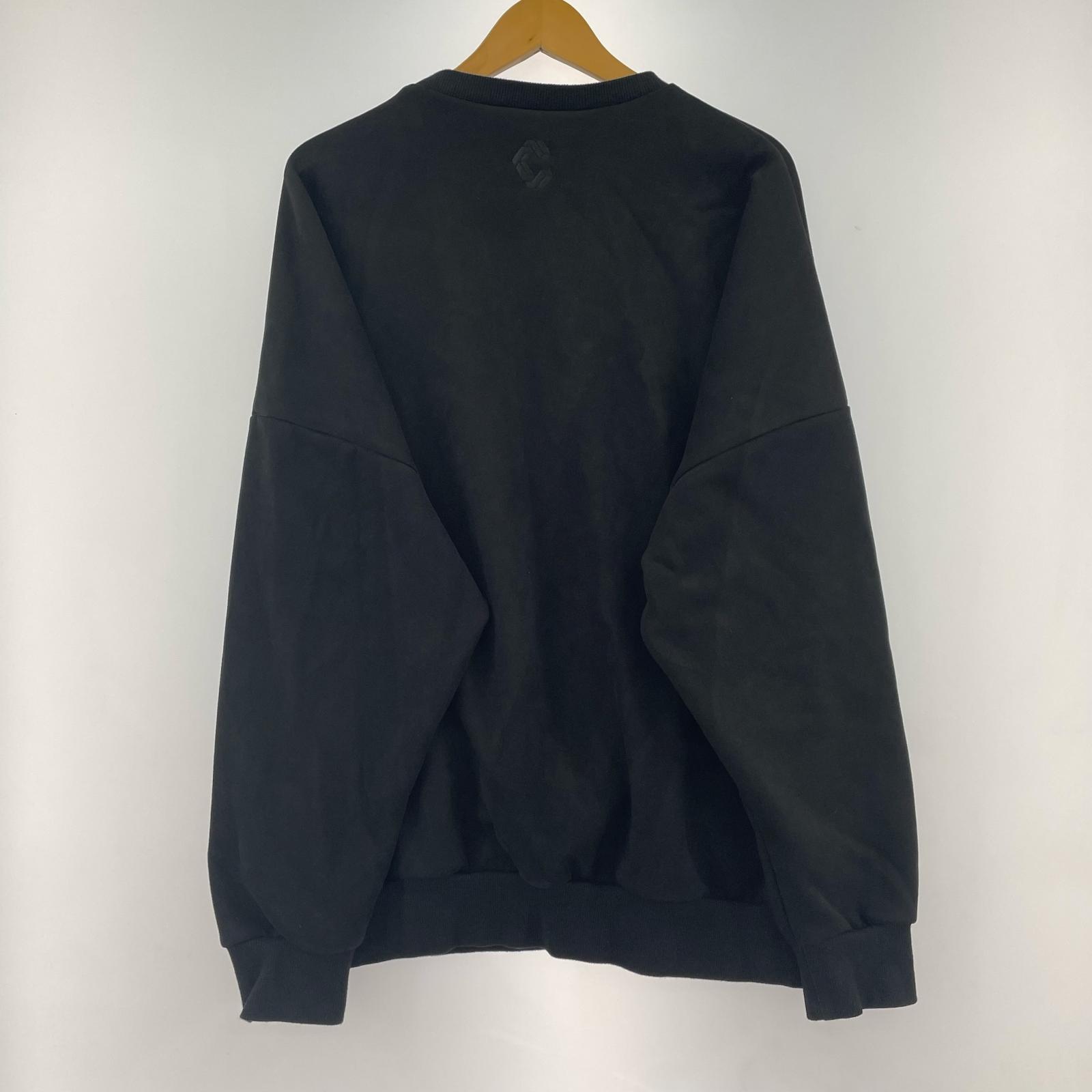 スウェット CRONOS TECH SUEDE SWEATSHIRT ブラック