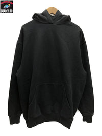 BALENCIAGA フードロゴスウェットプルオーバーパーカー (S)