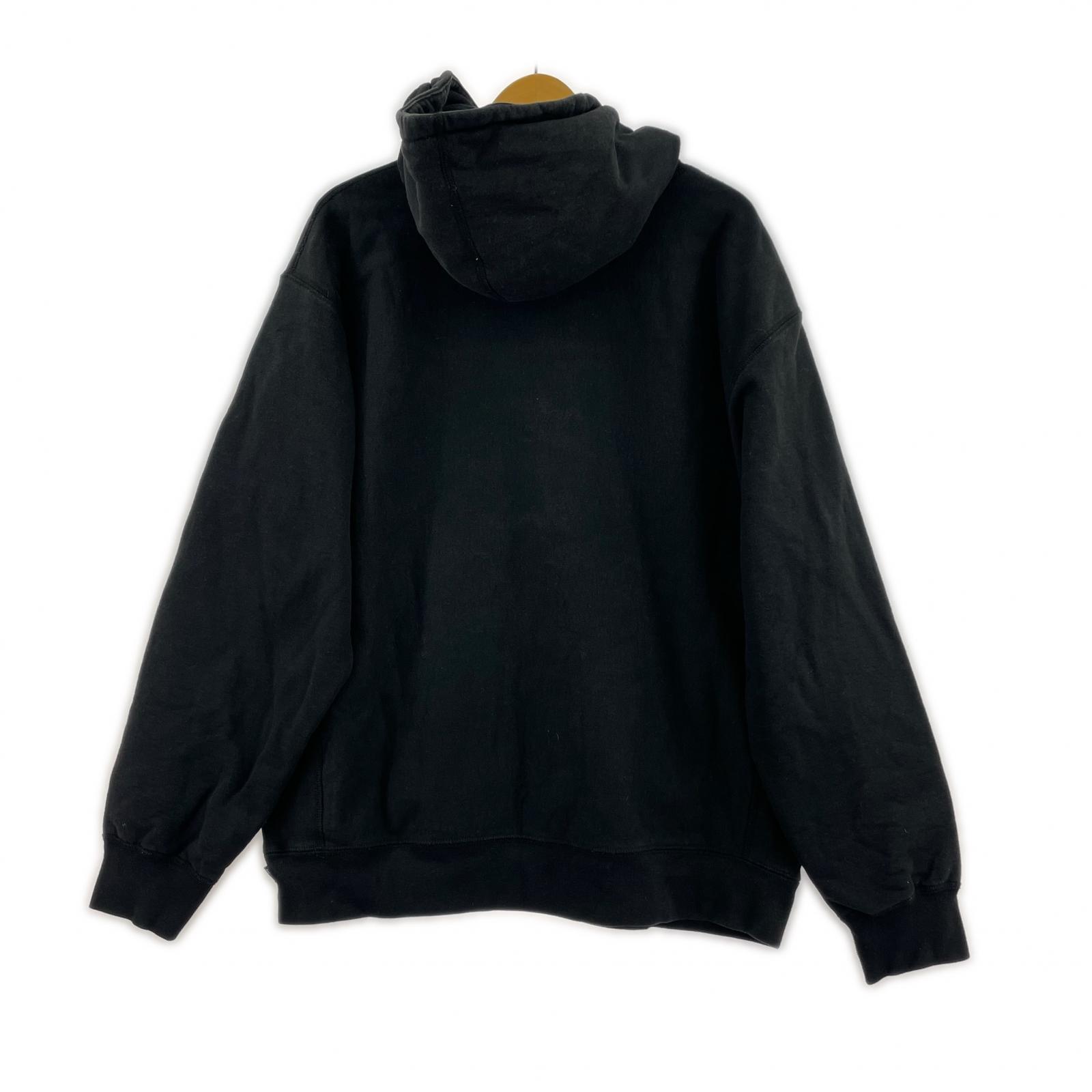 パーカー 21SS KAWS Chalk Logo Hooded Sweatshirts L ブラック