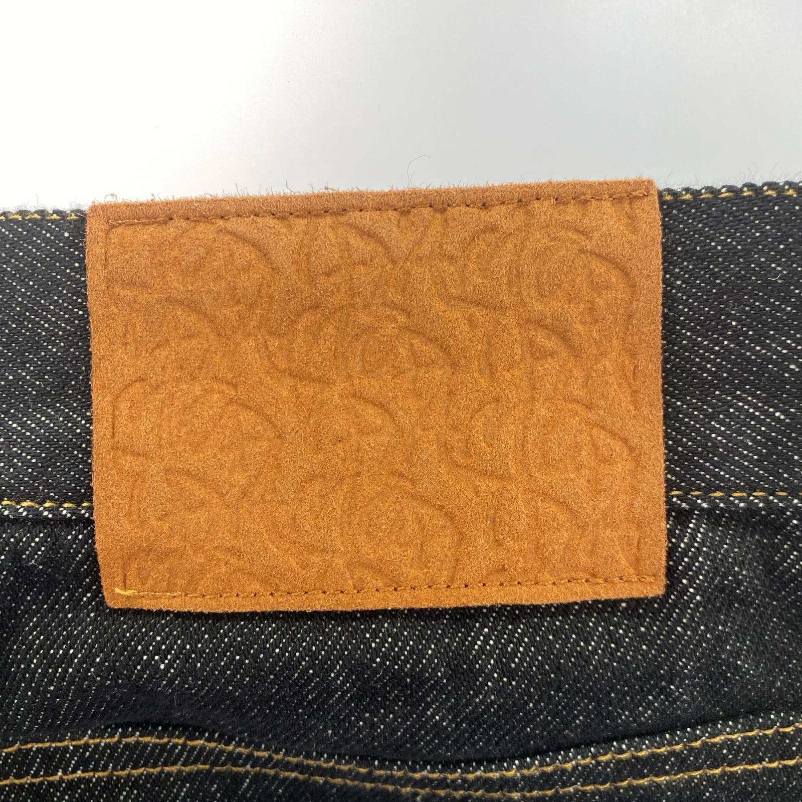デニムパンツ Mertra Big Step Black Denim 34 ブラック