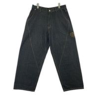 デニムパンツ Mertra Big Step Black Denim 34 ブラック