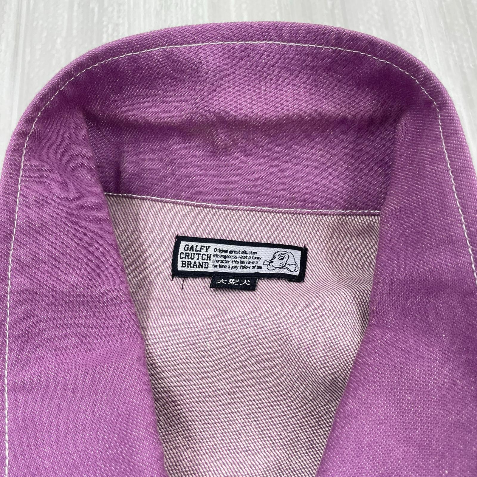 ジャケット MeetsAnswer×GALFY メニーポケットジャケット (XL) 紫 パープル