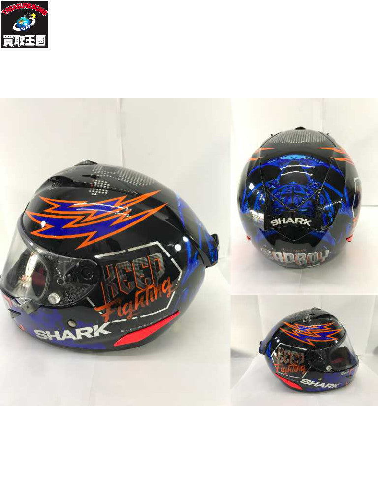 SHARK RACE-R PRO レプリカ ヘルメット LORENZO スポーツ用品