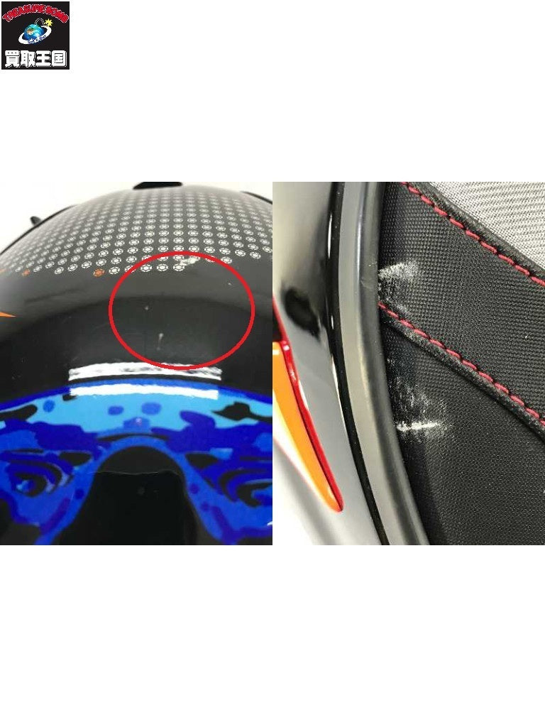 SHARK RACE-R PRO レプリカ ヘルメット LORENZO スポーツ用品