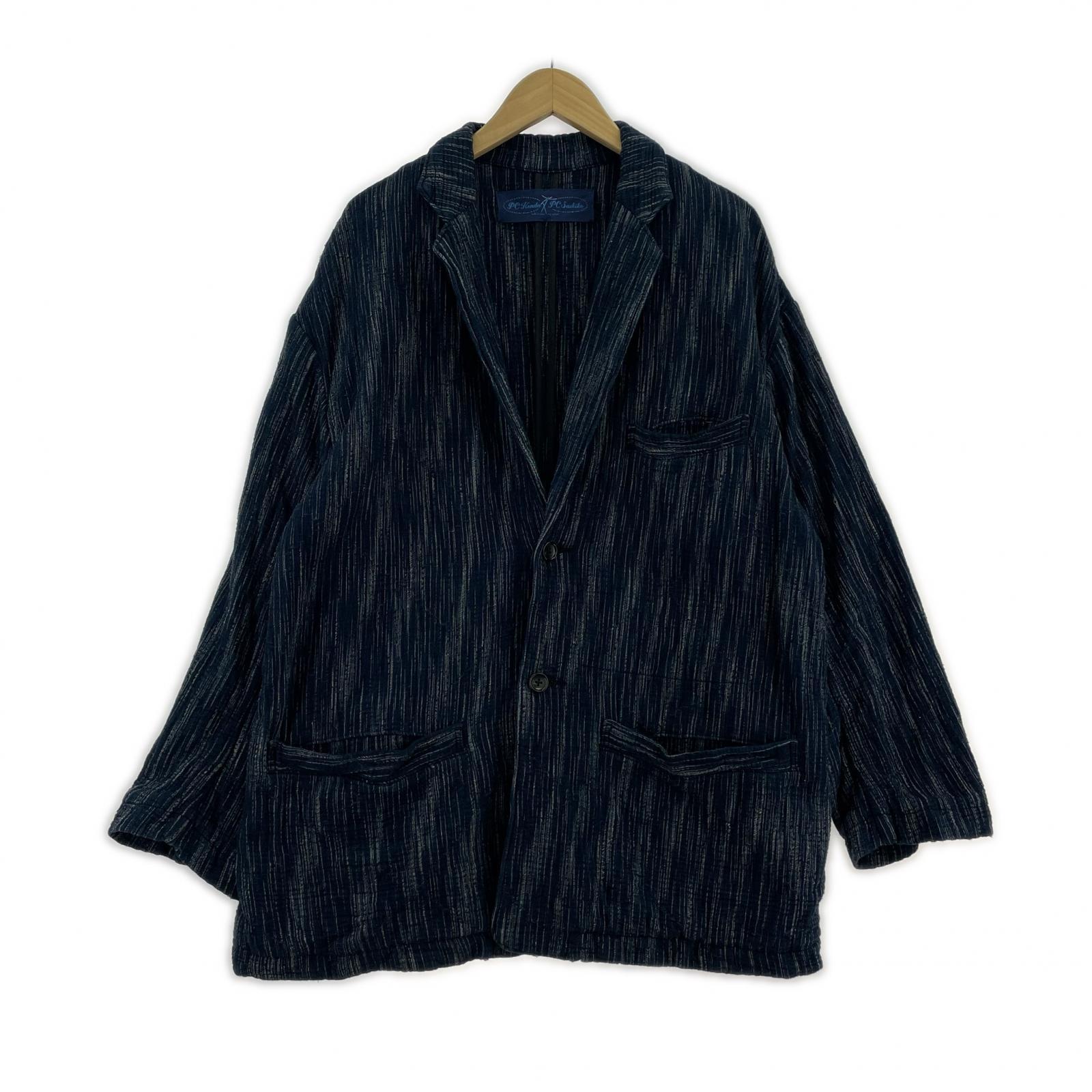 テーラードジャケット KASURI CRASSIC JACKET 紺 (L) L ネイビー
