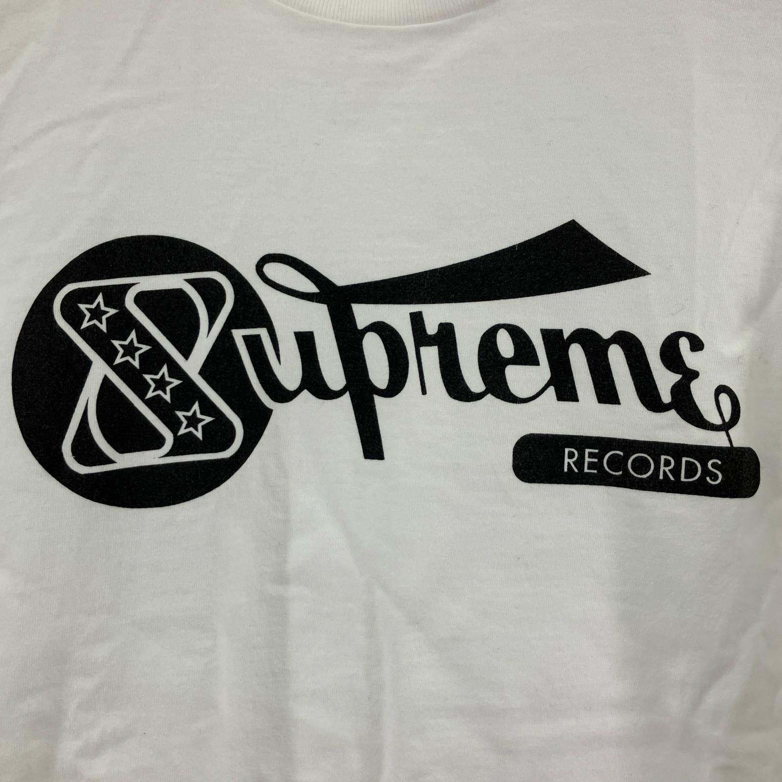 半袖Tシャツ records TEE 白 (S) S ホワイト