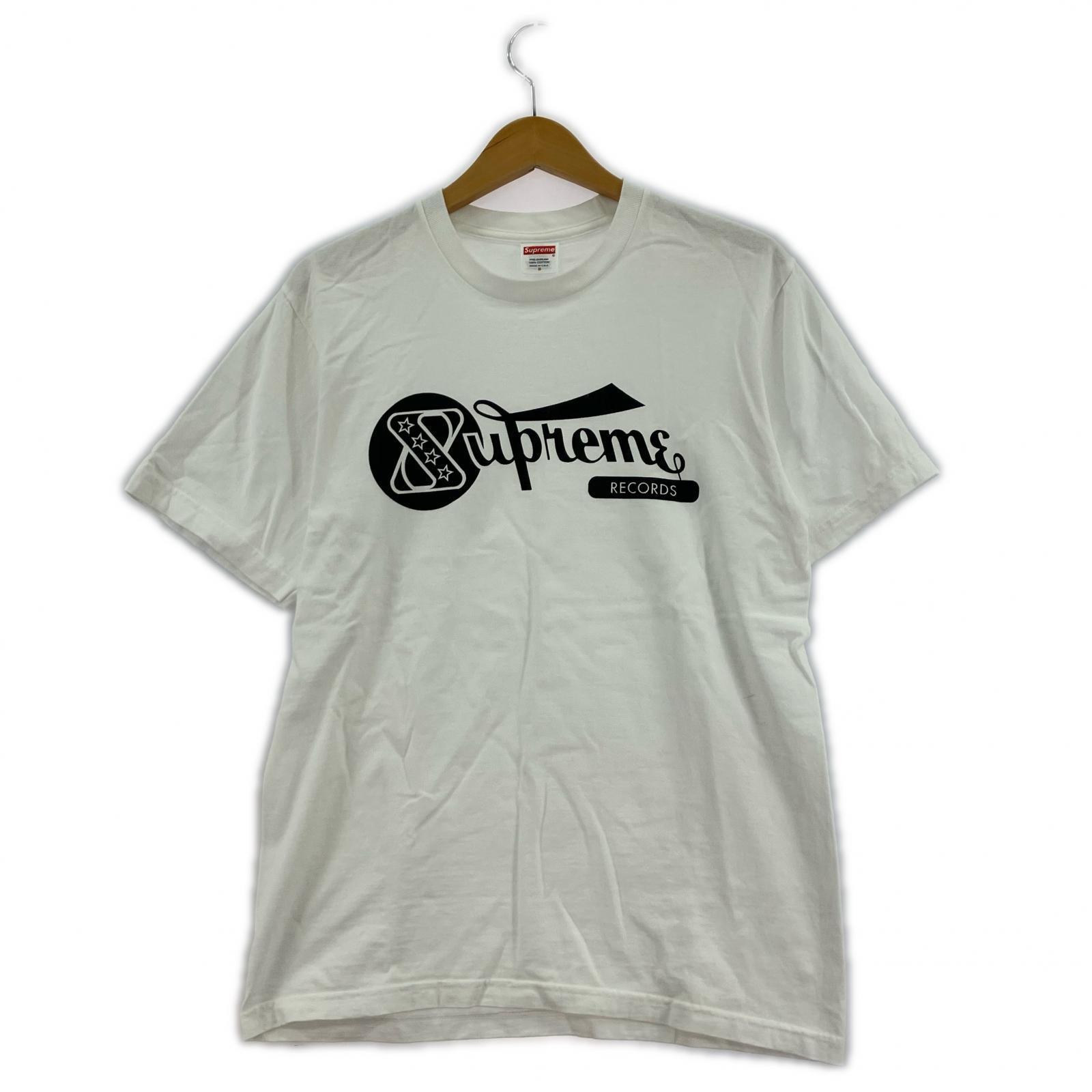 半袖Tシャツ records TEE 白 (S) S ホワイト