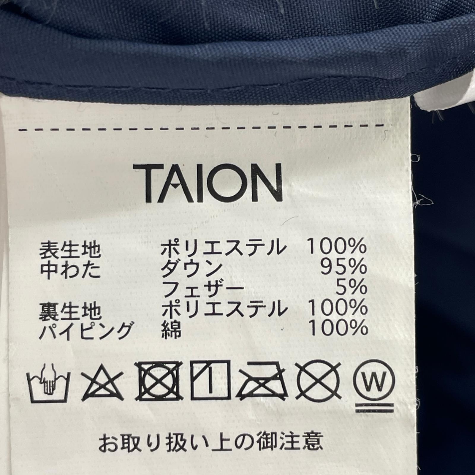 ジャケット TAION×NOLLEY'S 別注キルティングジャケット 25AW 黒 M ブラック