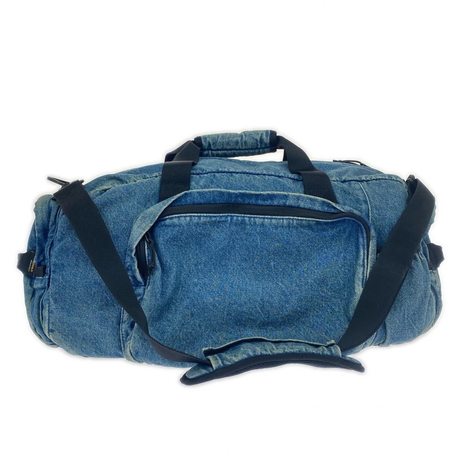 ショルダーバッグ 25FW Denim Duffle Bag Washed Indigo ブルー