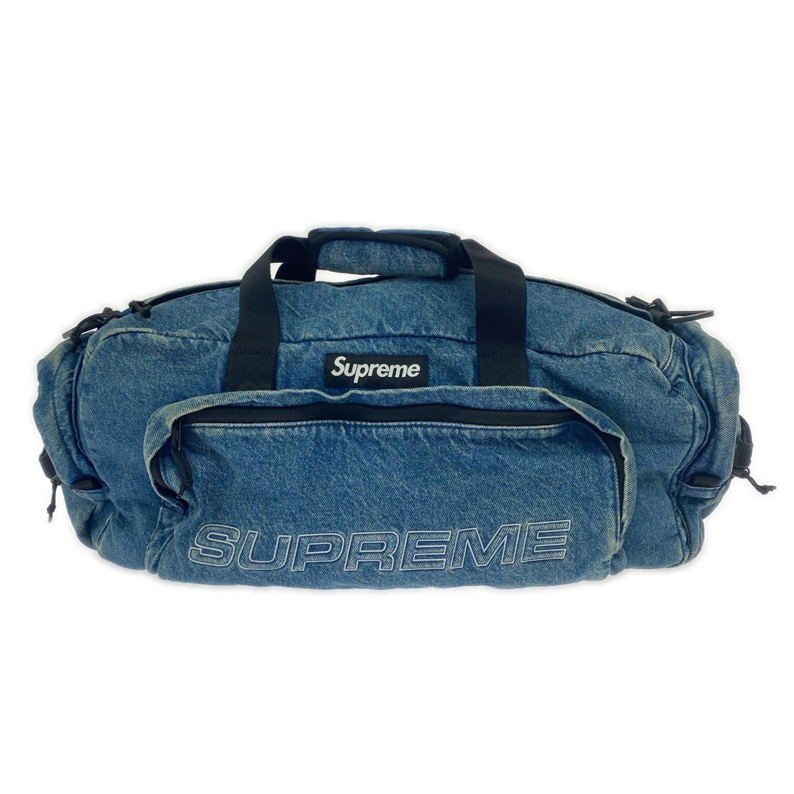 ショルダーバッグ 25FW Denim Duffle Bag Washed Indigo ブルー