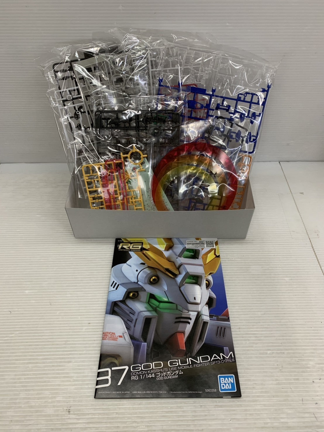 RG 1/144 ゴッドガンダム ガンプラ