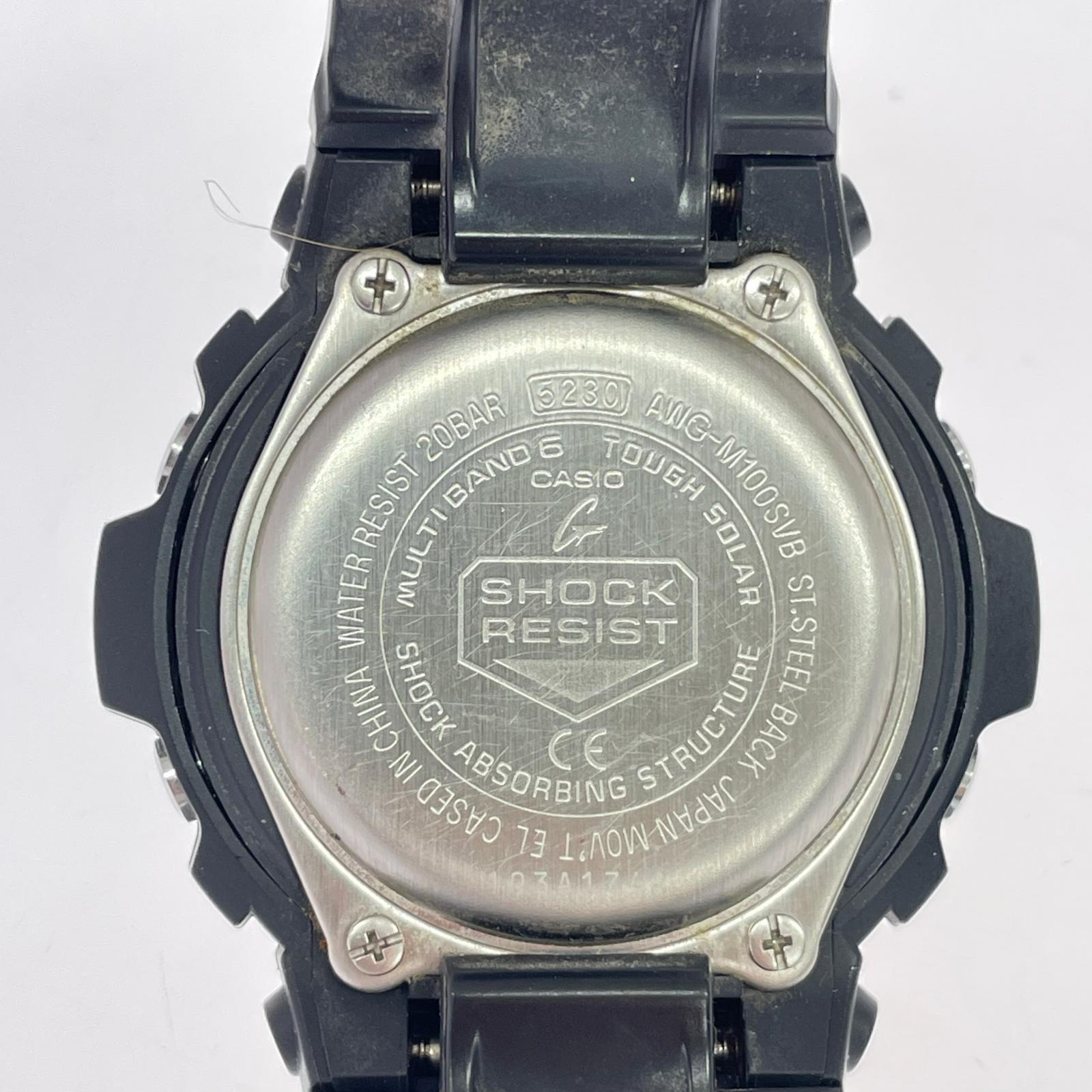 腕時計 AWG-M100SVB-1AJF ブラック