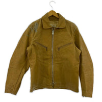 レザージャケット 60s Bates Single Riders Jacket M BEG M ベージュ