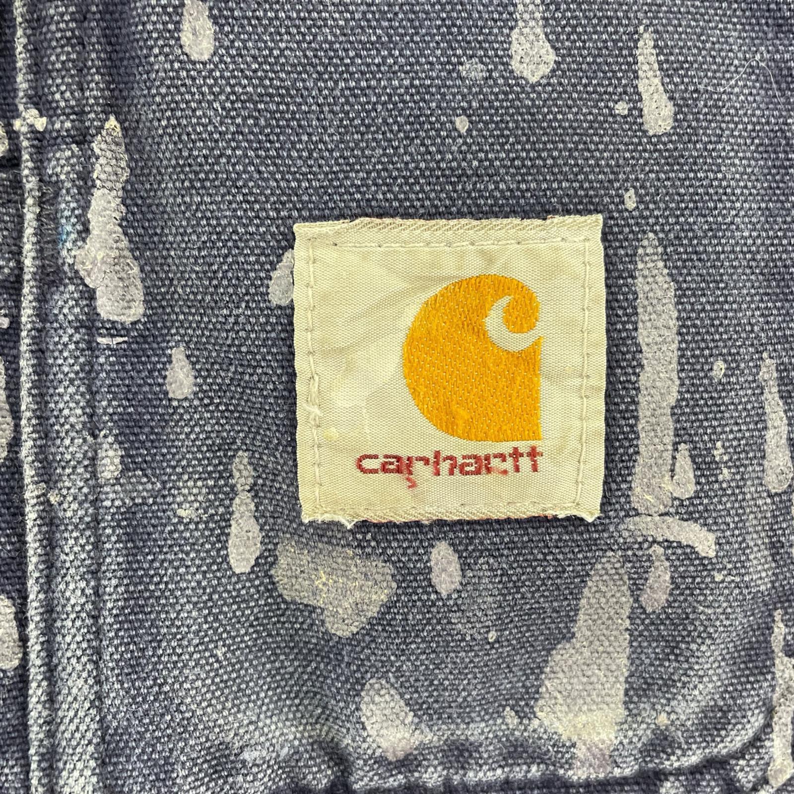 オーバーオール Carhartt オーバーオール 紺 (42×32) ネイビー