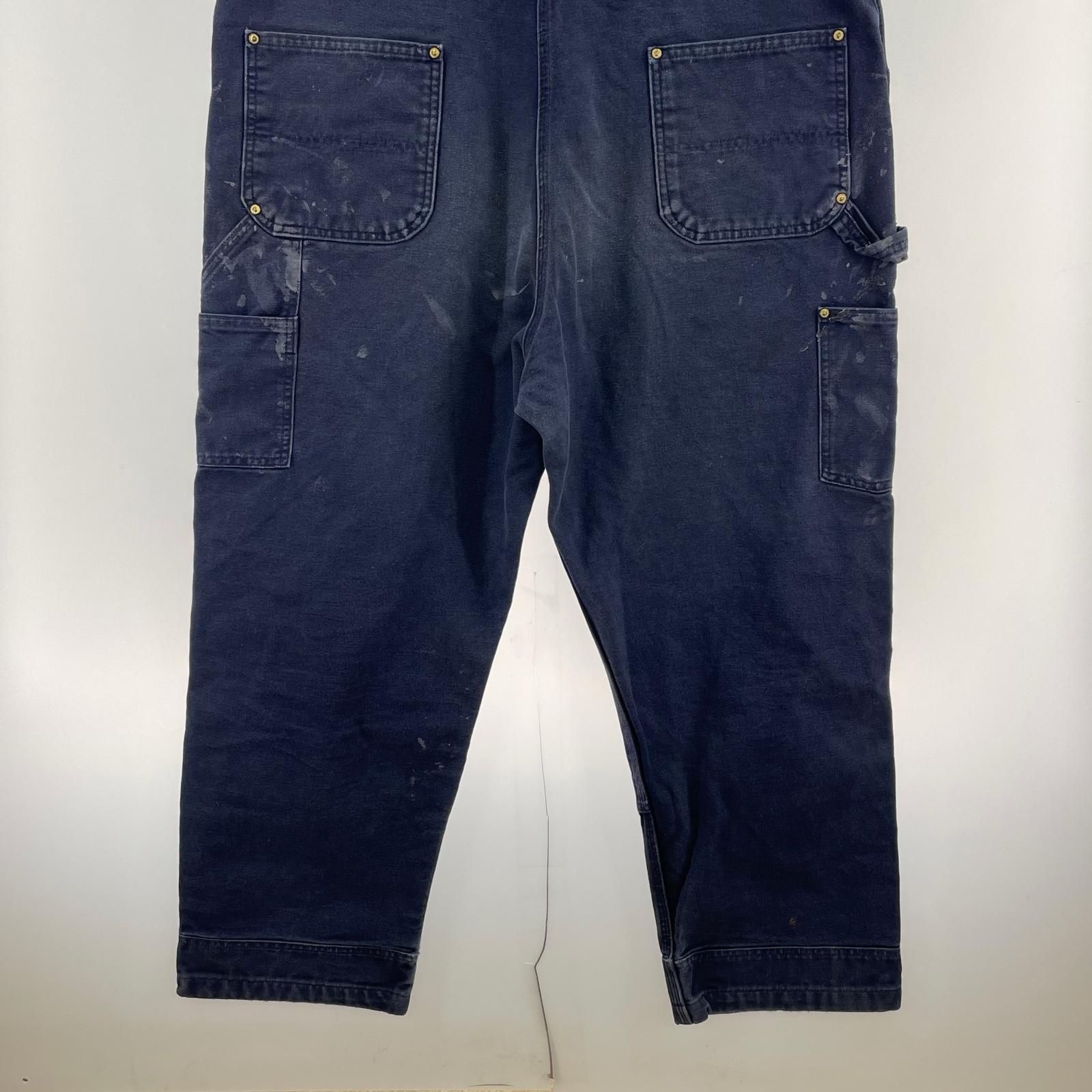 オーバーオール Carhartt オーバーオール 紺 (42×32) ネイビー