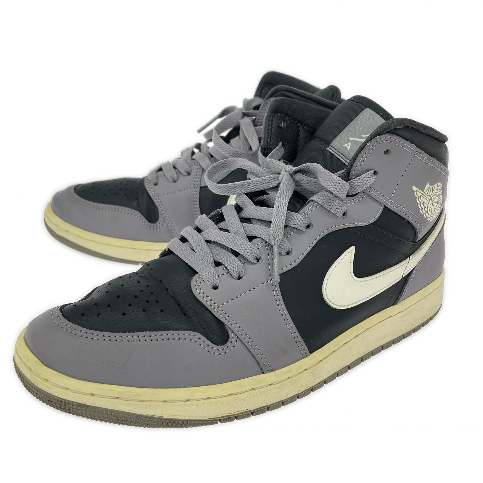 スニーカー WMNS Air Jordan 1 Mid Cement Grey(28.5) 28.5cm (US10 1/2 UK10 EU47) グレー