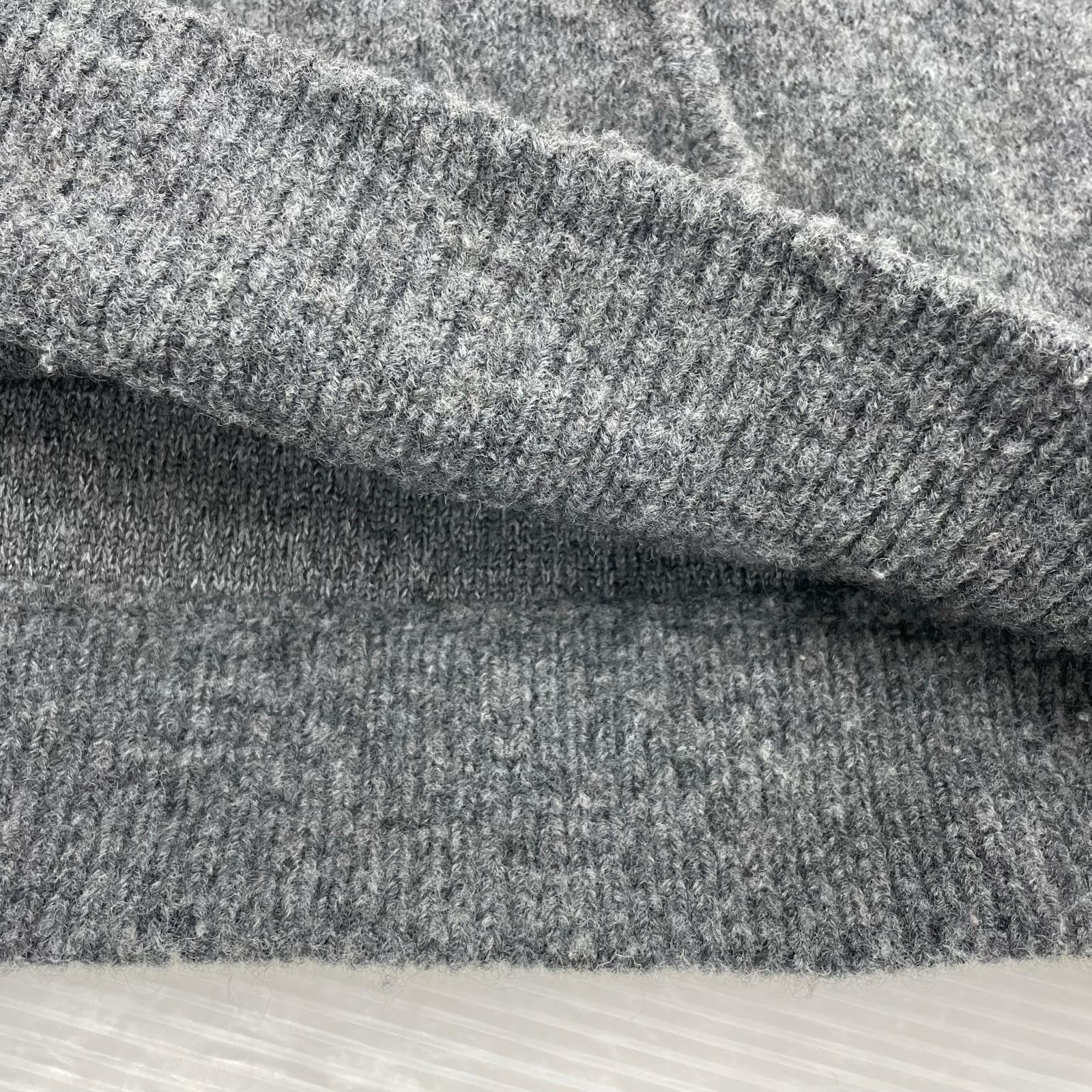 パーカー Her lip to Trois Logo Knit Hoodie グレー フリー グレー