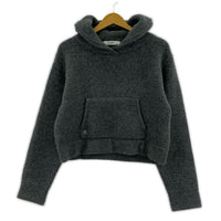 パーカー Her lip to Trois Logo Knit Hoodie グレー フリー グレー