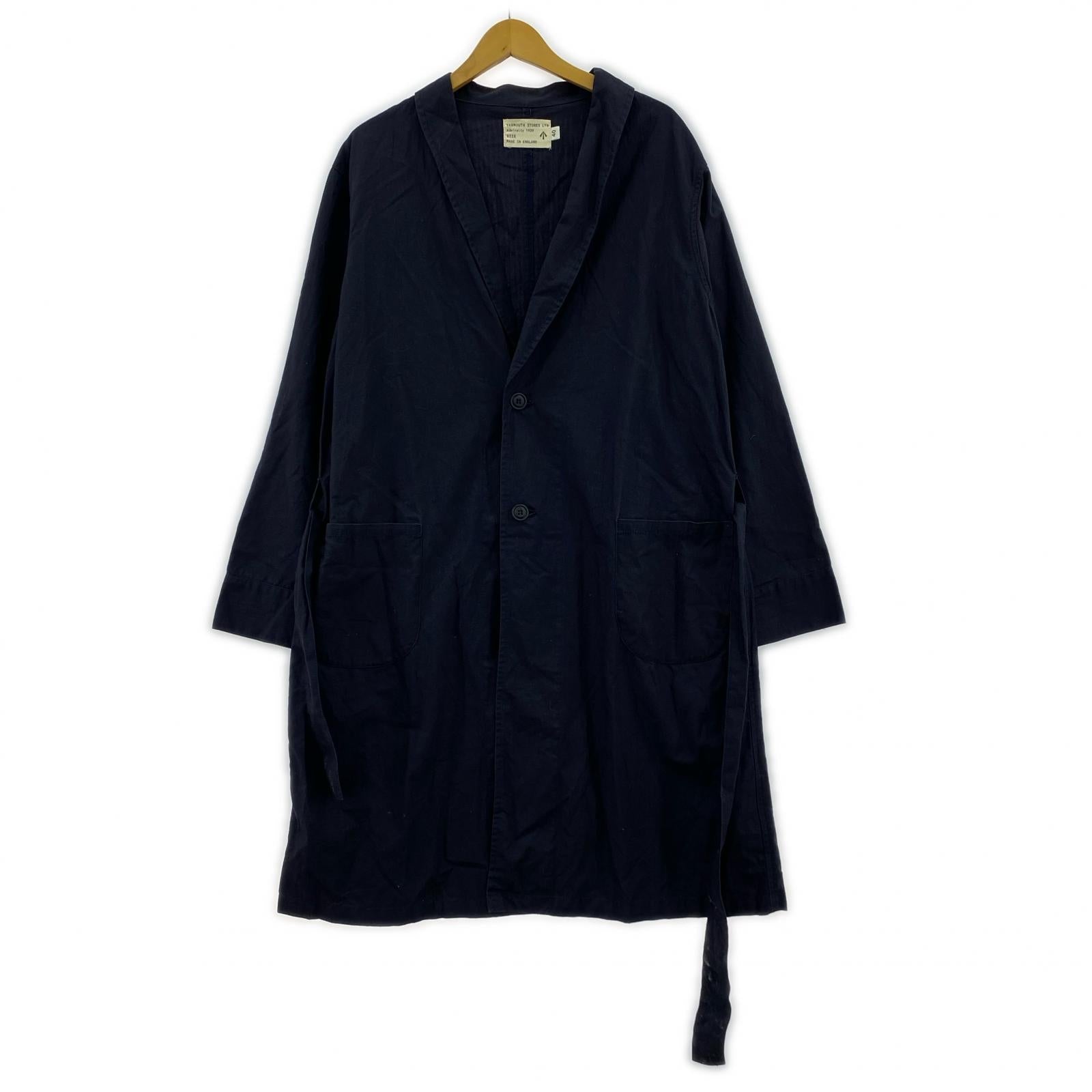 ジャケット ショップコート 紺 (40)