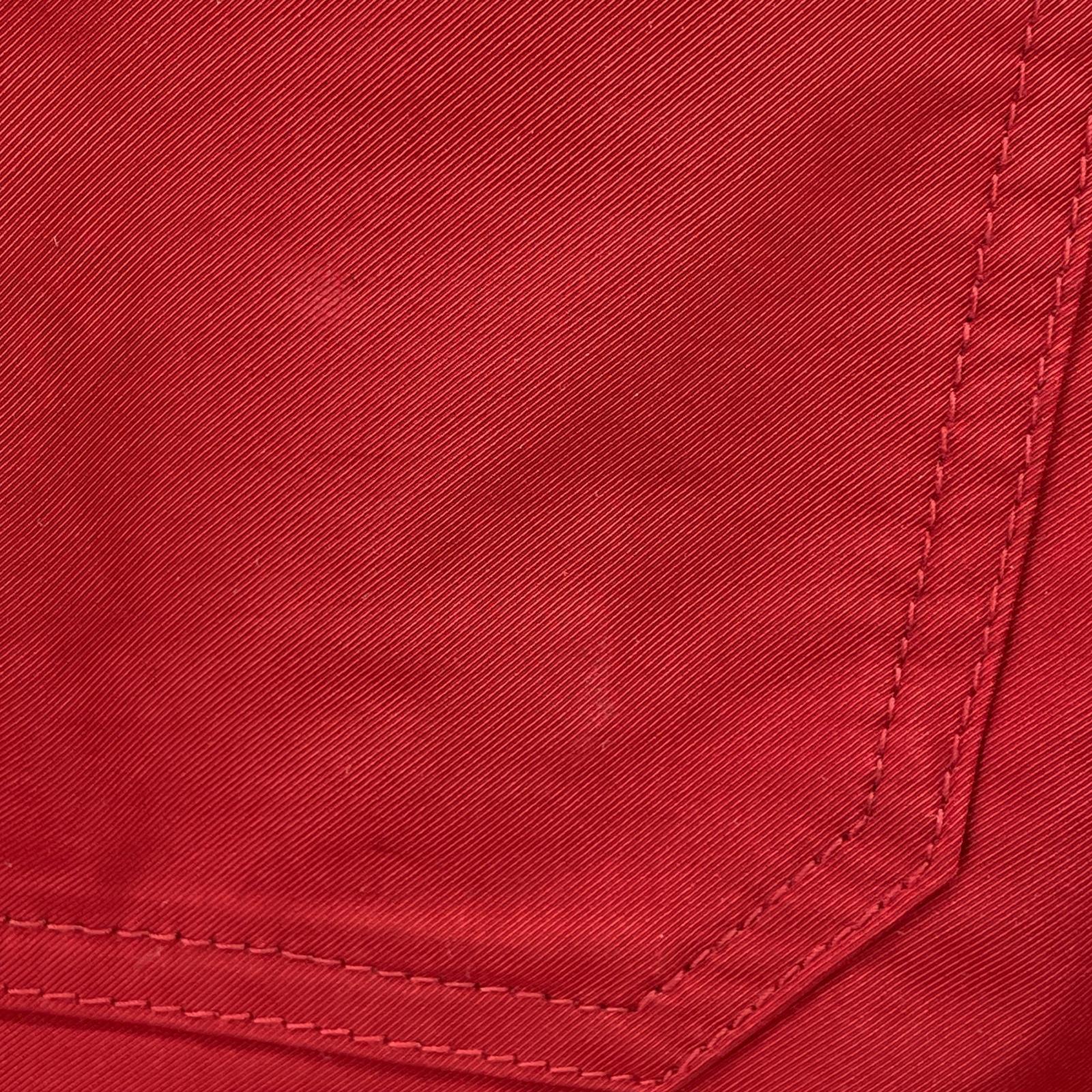 パンツ 18SS 1タック ポリナイロン EDITION別注 赤 レッド