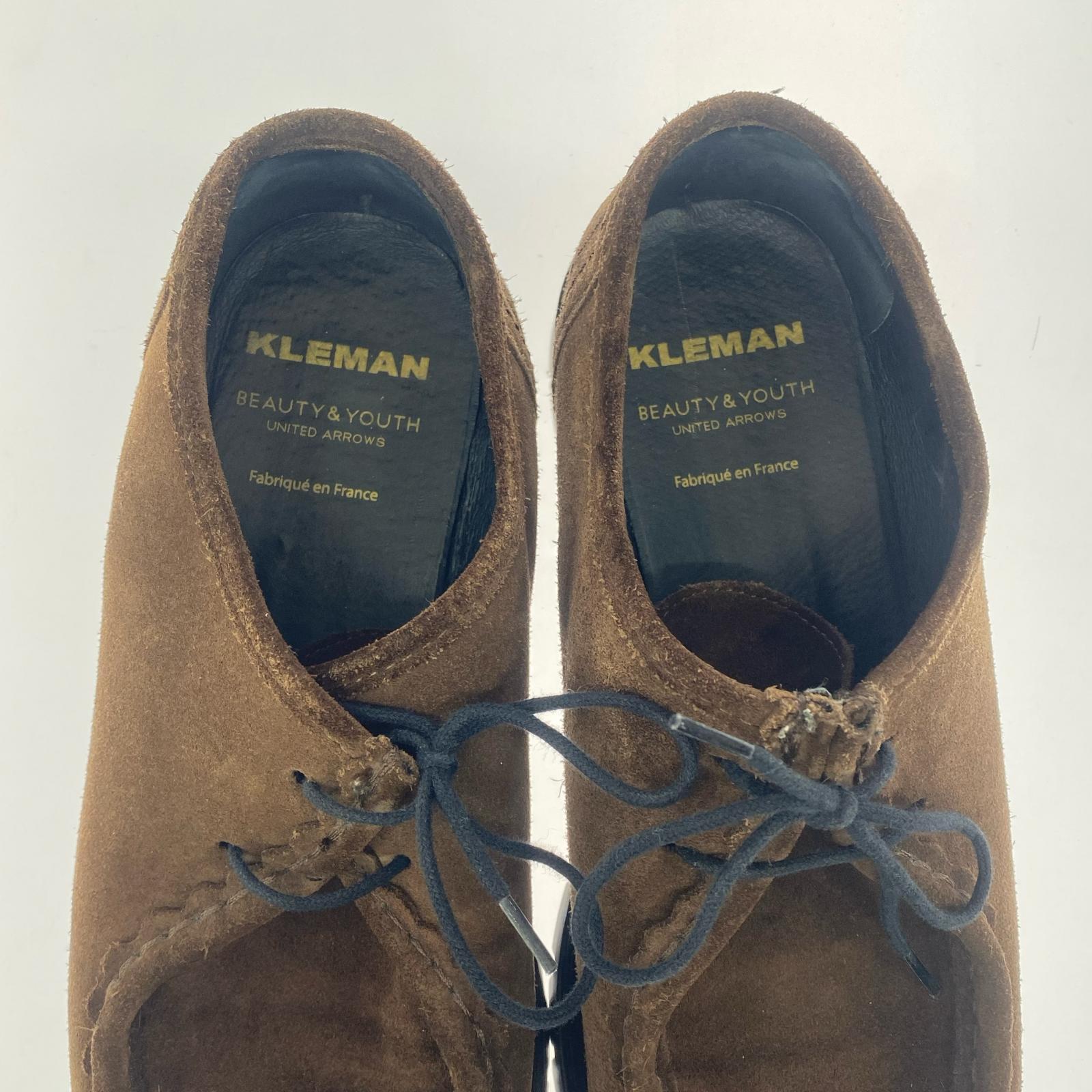 シューズ kleman スエード ブラウン 42 42 ブラウン
