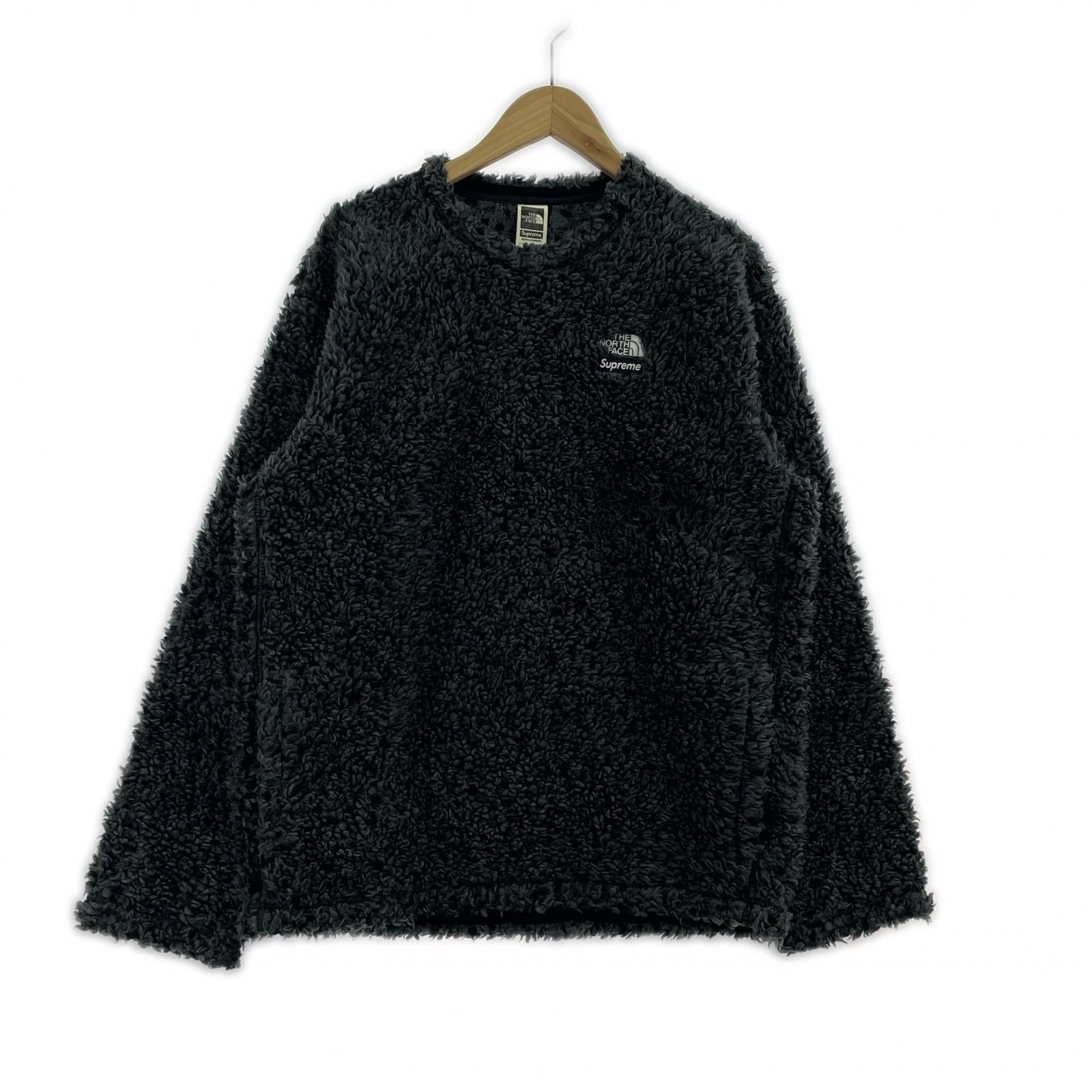 ニット Supreme×THE NORTH FACE 23SS High Pile Fleece Pullover プルオーバーフリース S グレー S グレー