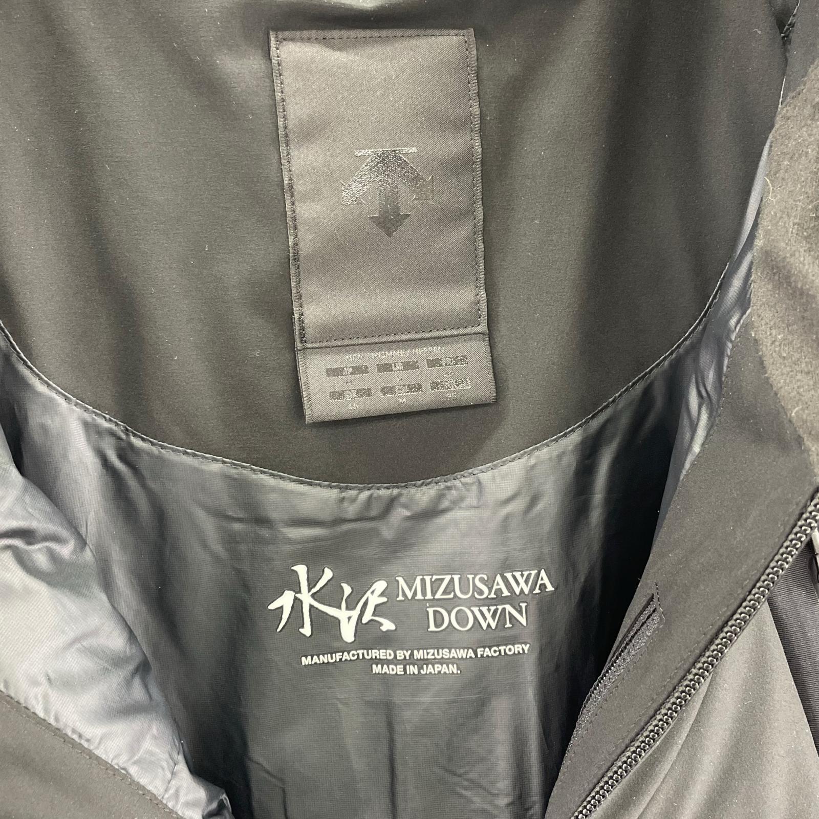 ジャケット DESCENTE ALLTERRAIN 水沢ダウン MOUNTAINEER ダウンジャケット M ブラック M ブラック