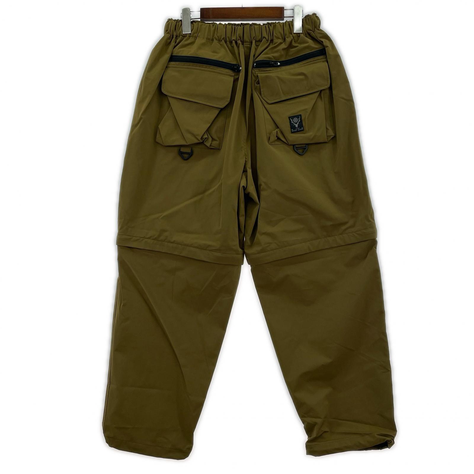その他ボトムス South2 West8 Multi Pocket Belted 2way Pant M M ブラウン