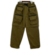 その他ボトムス South2 West8 Multi Pocket Belted 2way Pant M M ブラウン