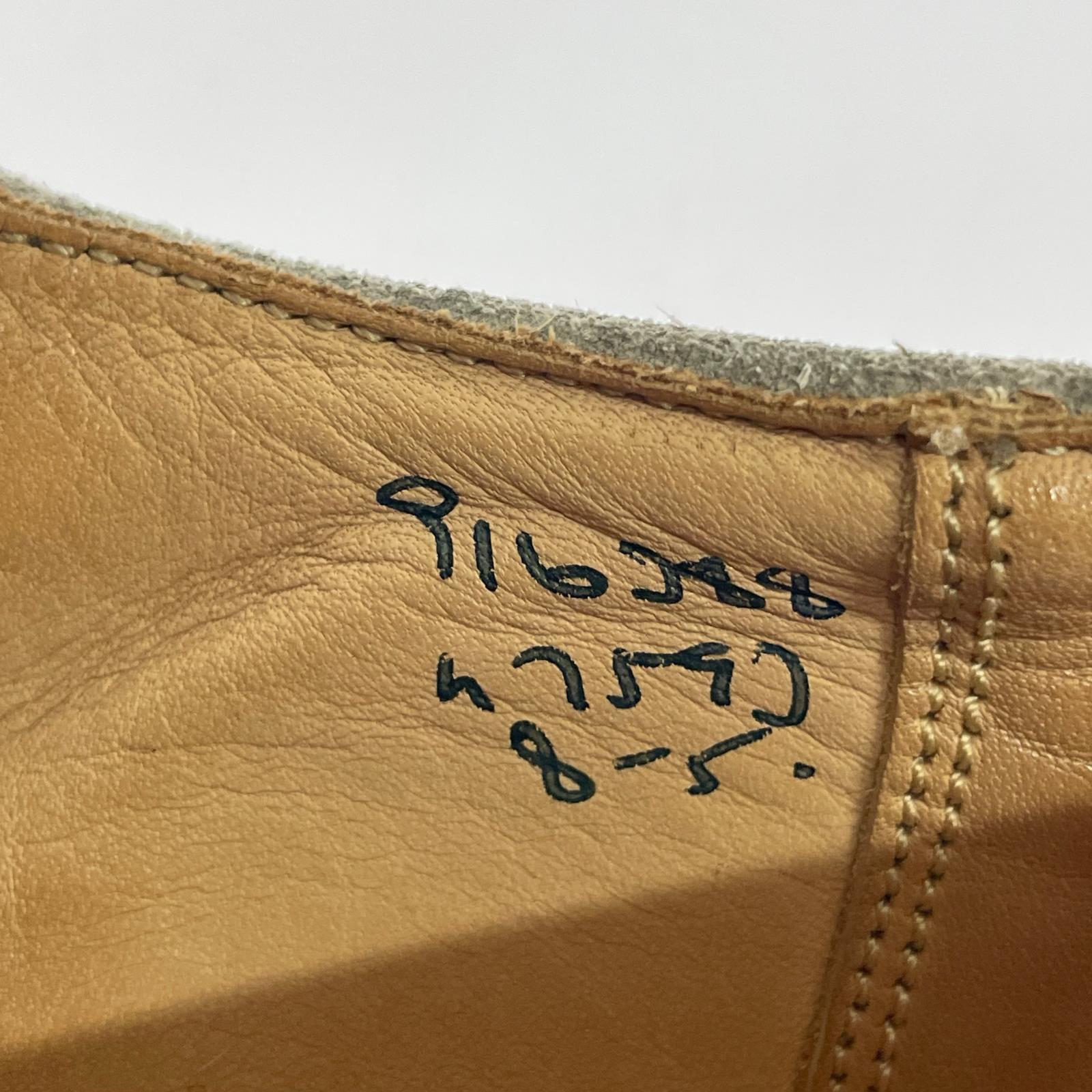 その他靴 Engineered Garments × Tricker's別注 TWO TONE DERBY BROGUE グレー