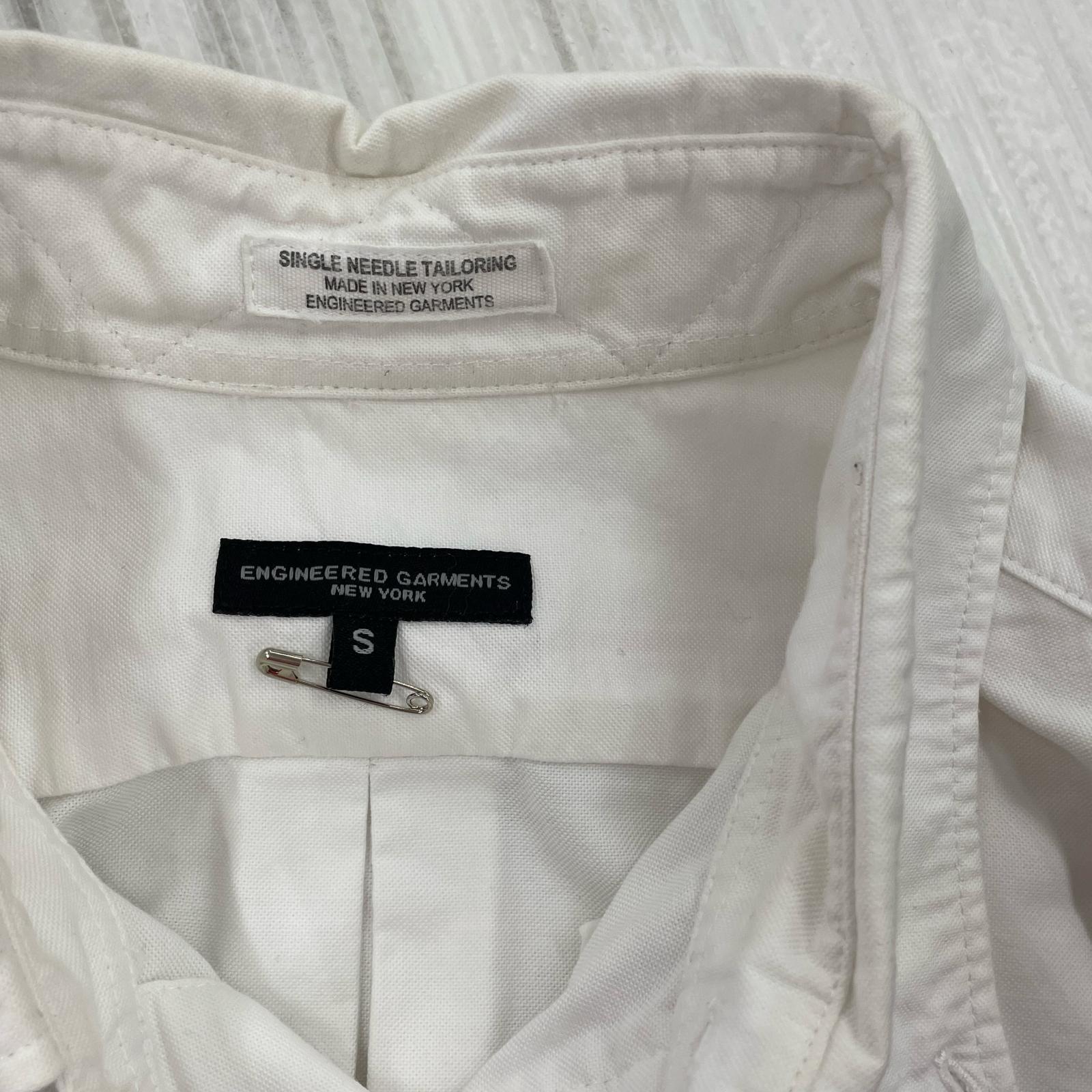 長袖シャツ Engineered Garments BD Shirt S S ホワイト