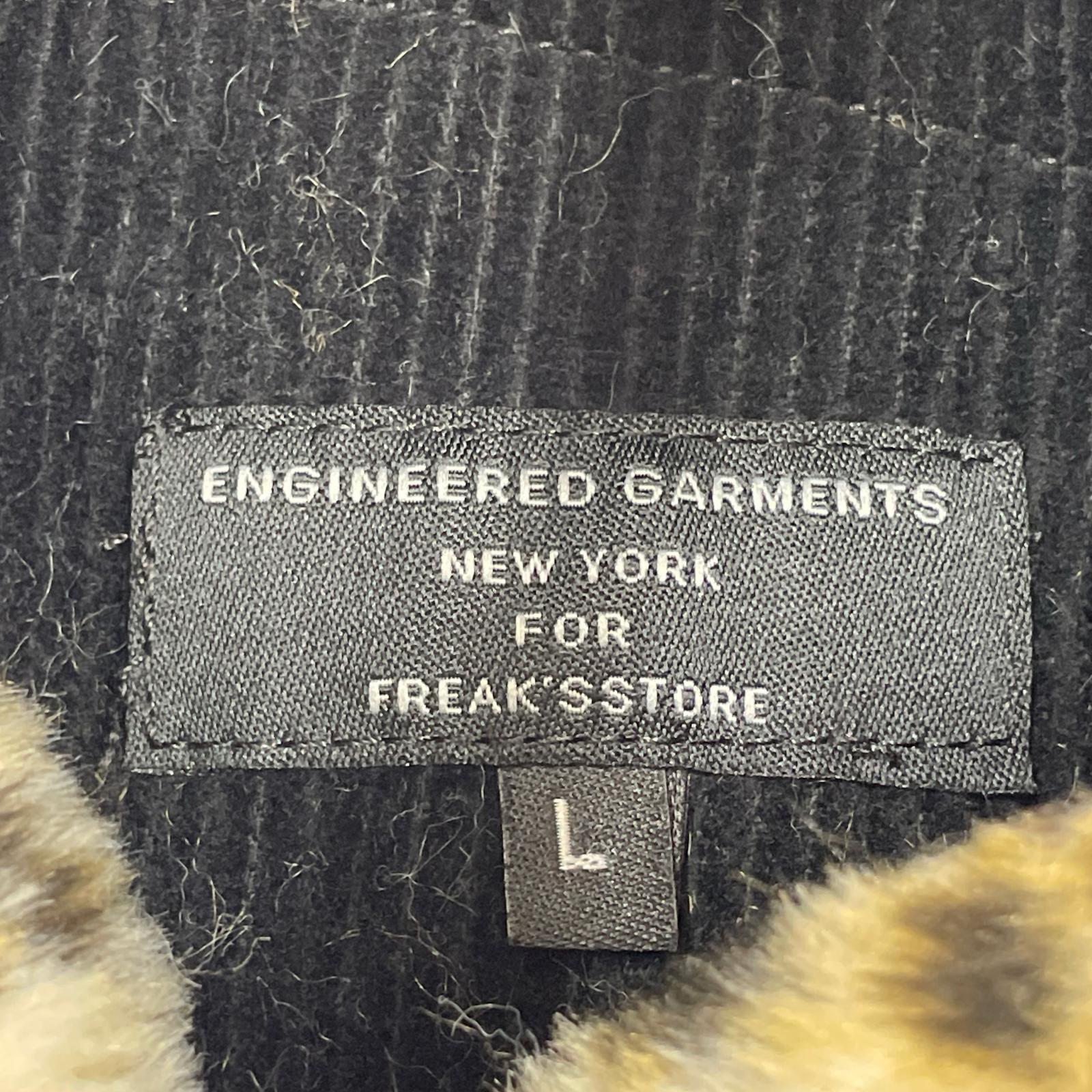 その他アウター Engineered Garments Reversible Over Vest L L ブラック