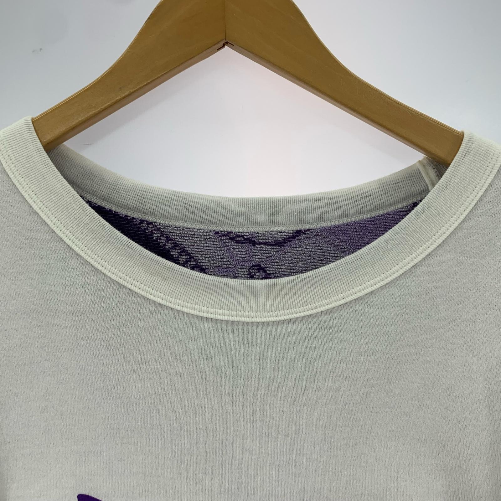 その他トップス Needles REVERSIBLE TEE M MR420 M ホワイト