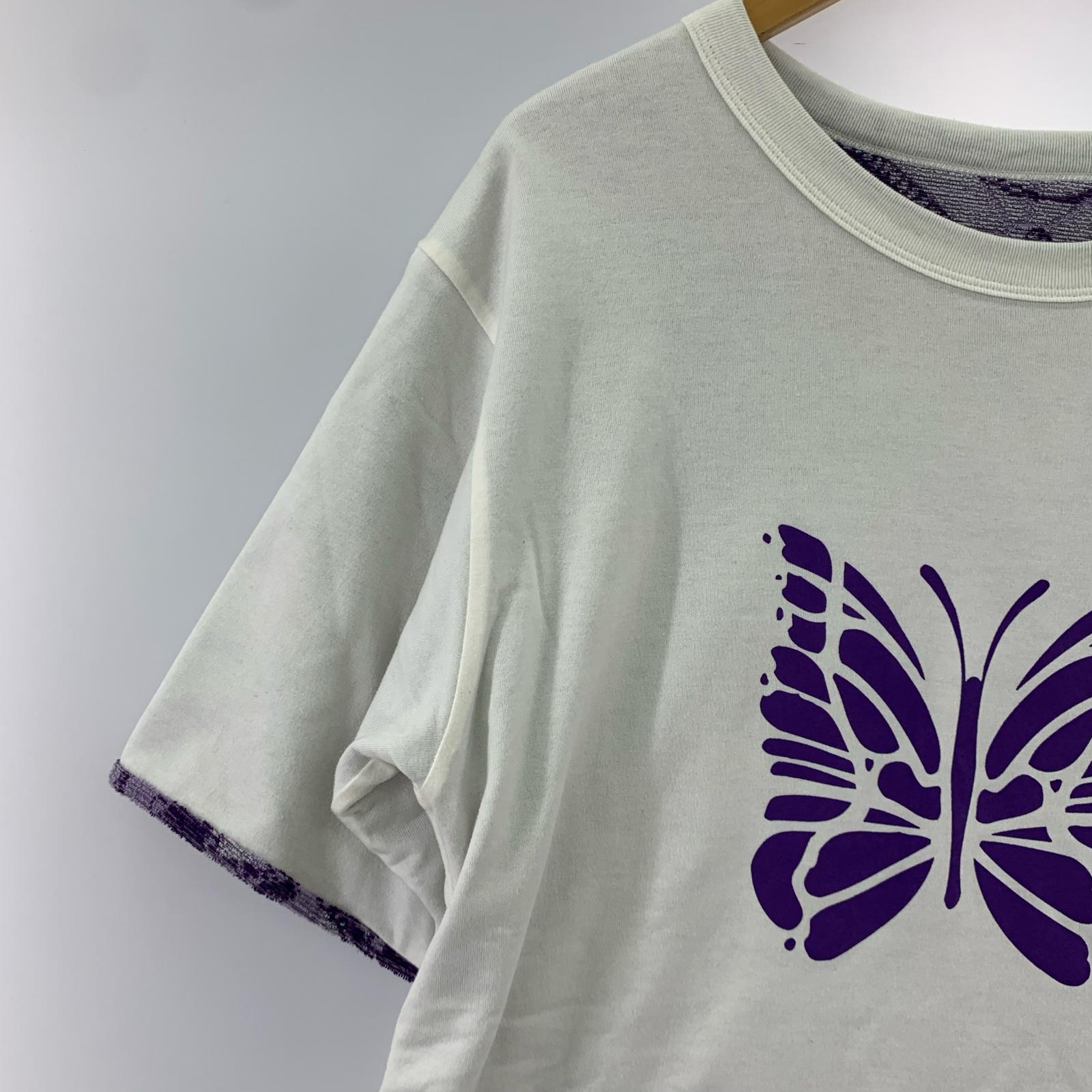 その他トップス Needles REVERSIBLE TEE M MR420 M ホワイト