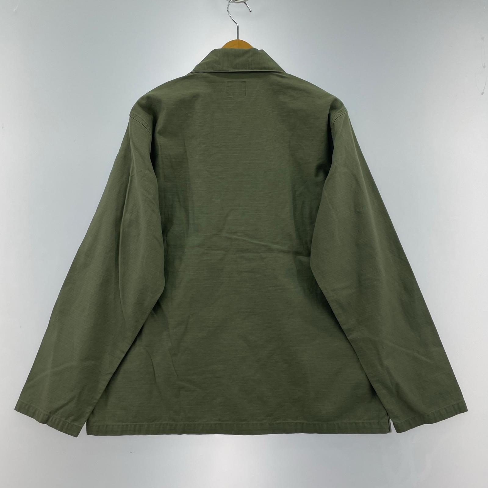 長袖シャツ Needles L/S Fatigue Shirt S NS233 S カーキ