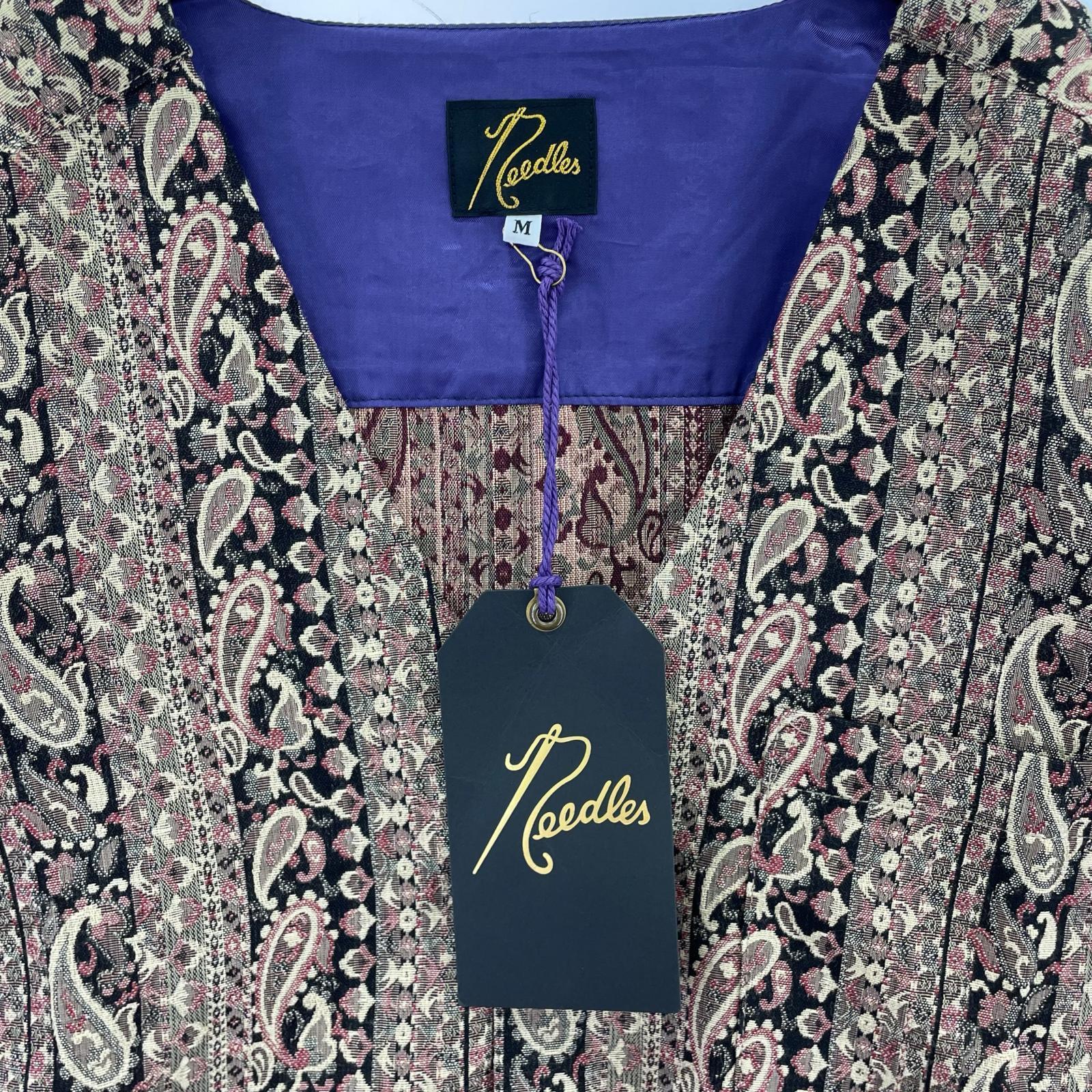 長袖シャツ Needles V Neck Shirt M NS214 M