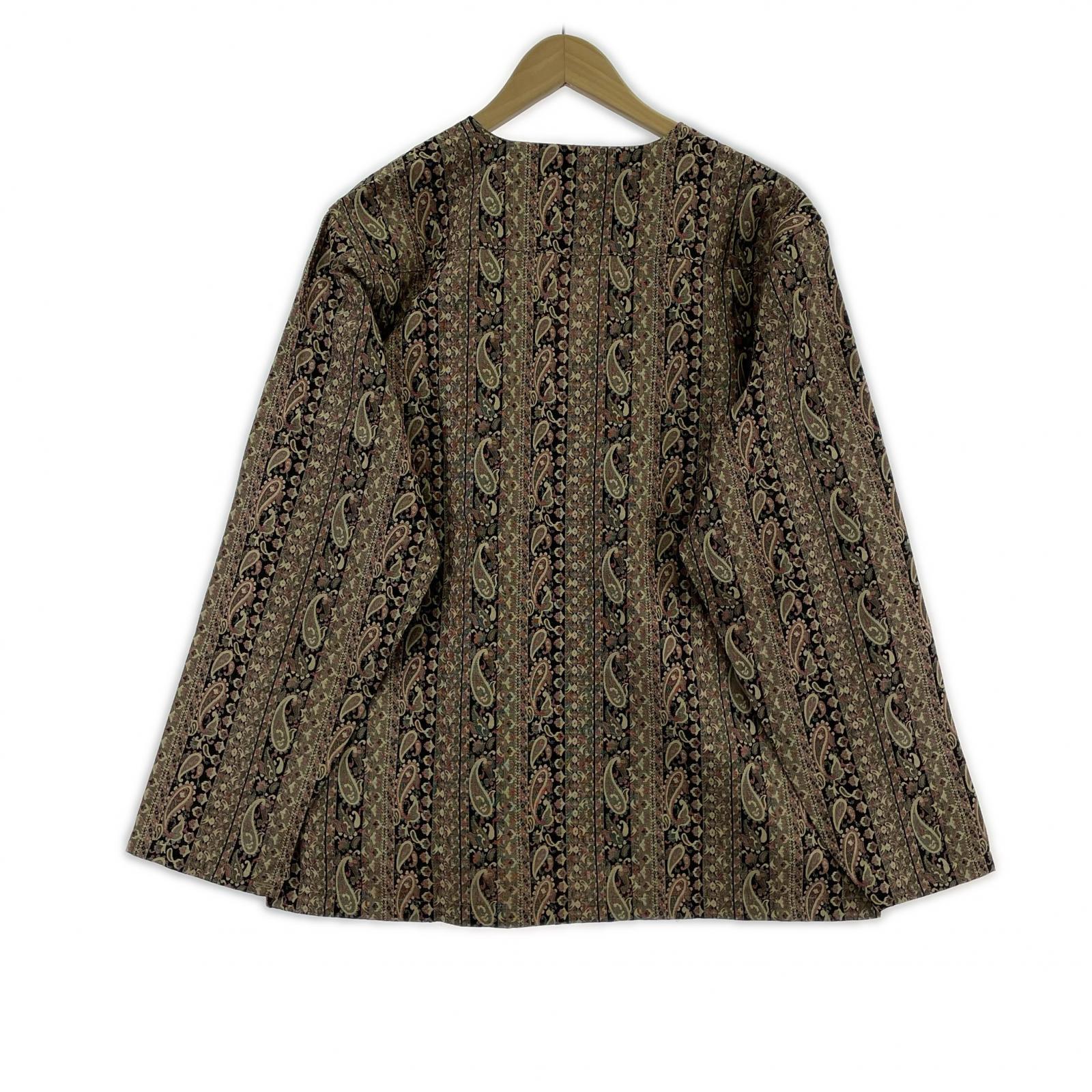 長袖シャツ Needles V Neck Shirt M NS214 M