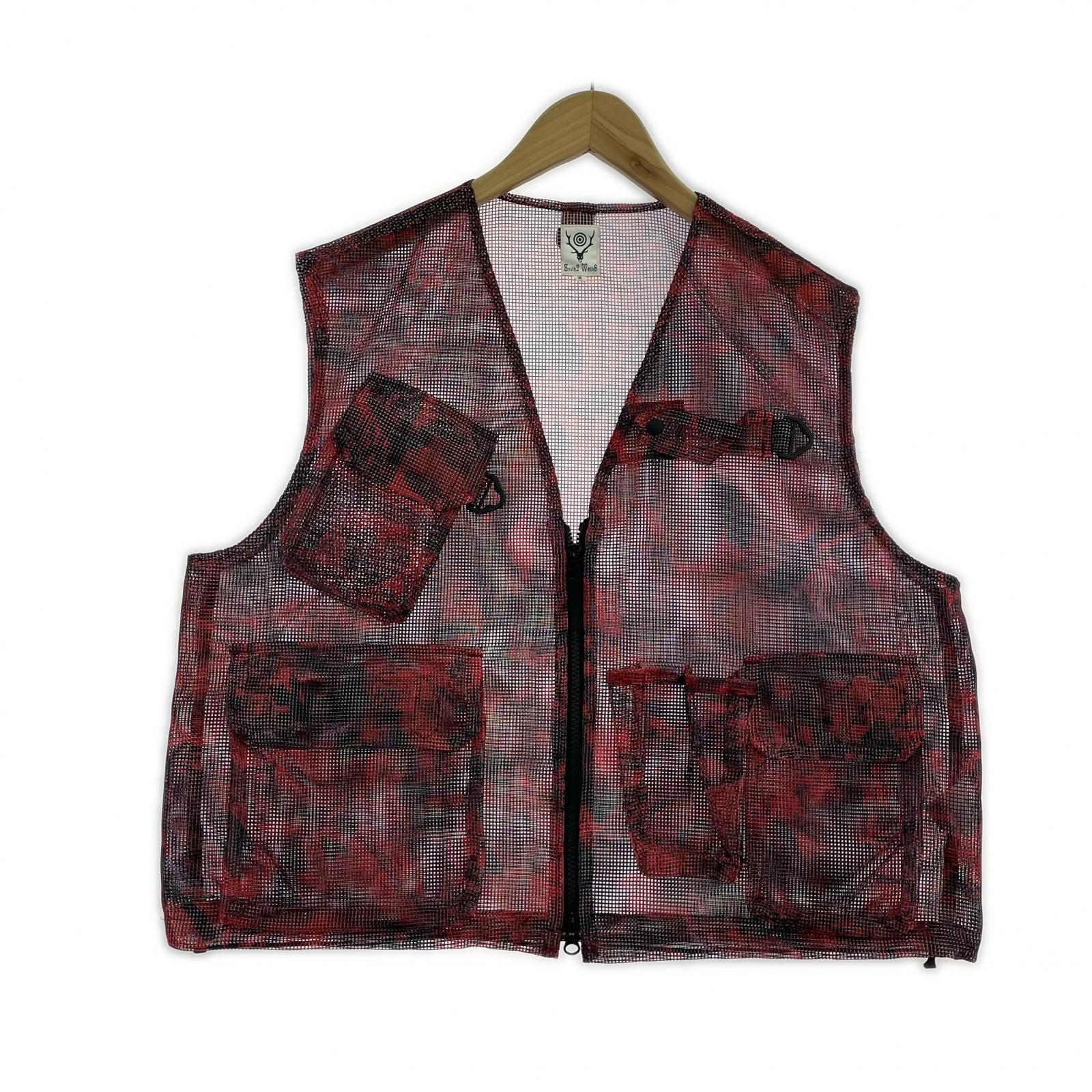 その他アウター South2 West8 Heavy Weight Mesh Vest S MR687 S